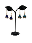 Tear Drop Crystal Earrings 1