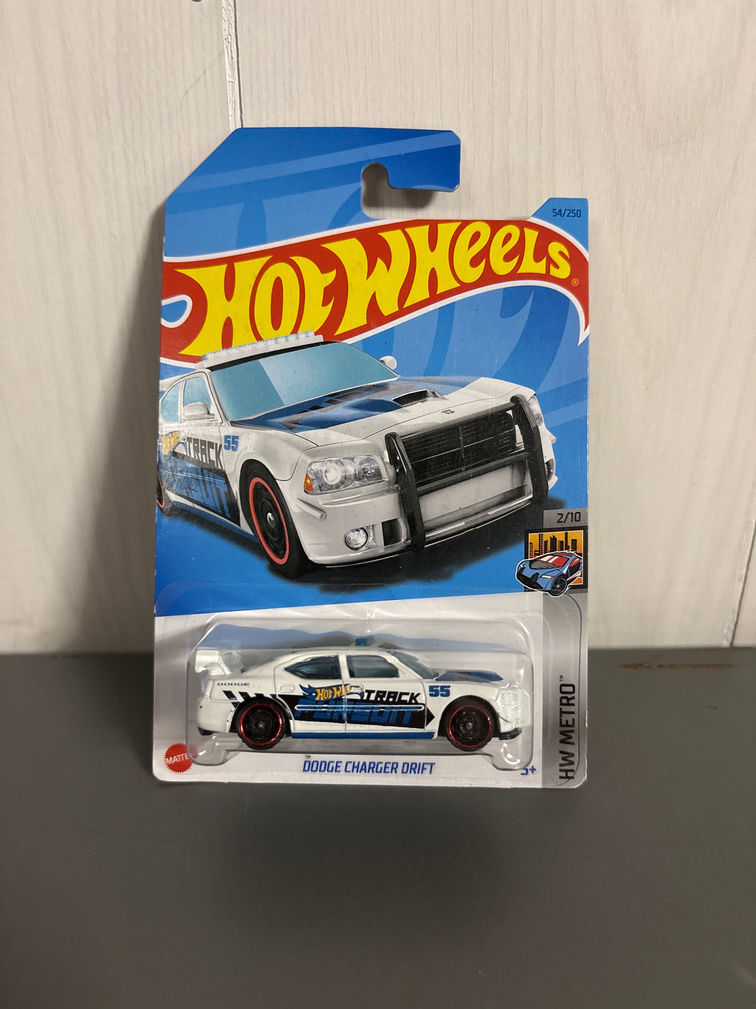 Hot Wheels Dodge Charger Drift Diecast white