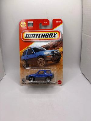 Matchbox 1997 Toyota RAV4 Off Road Diecast blue