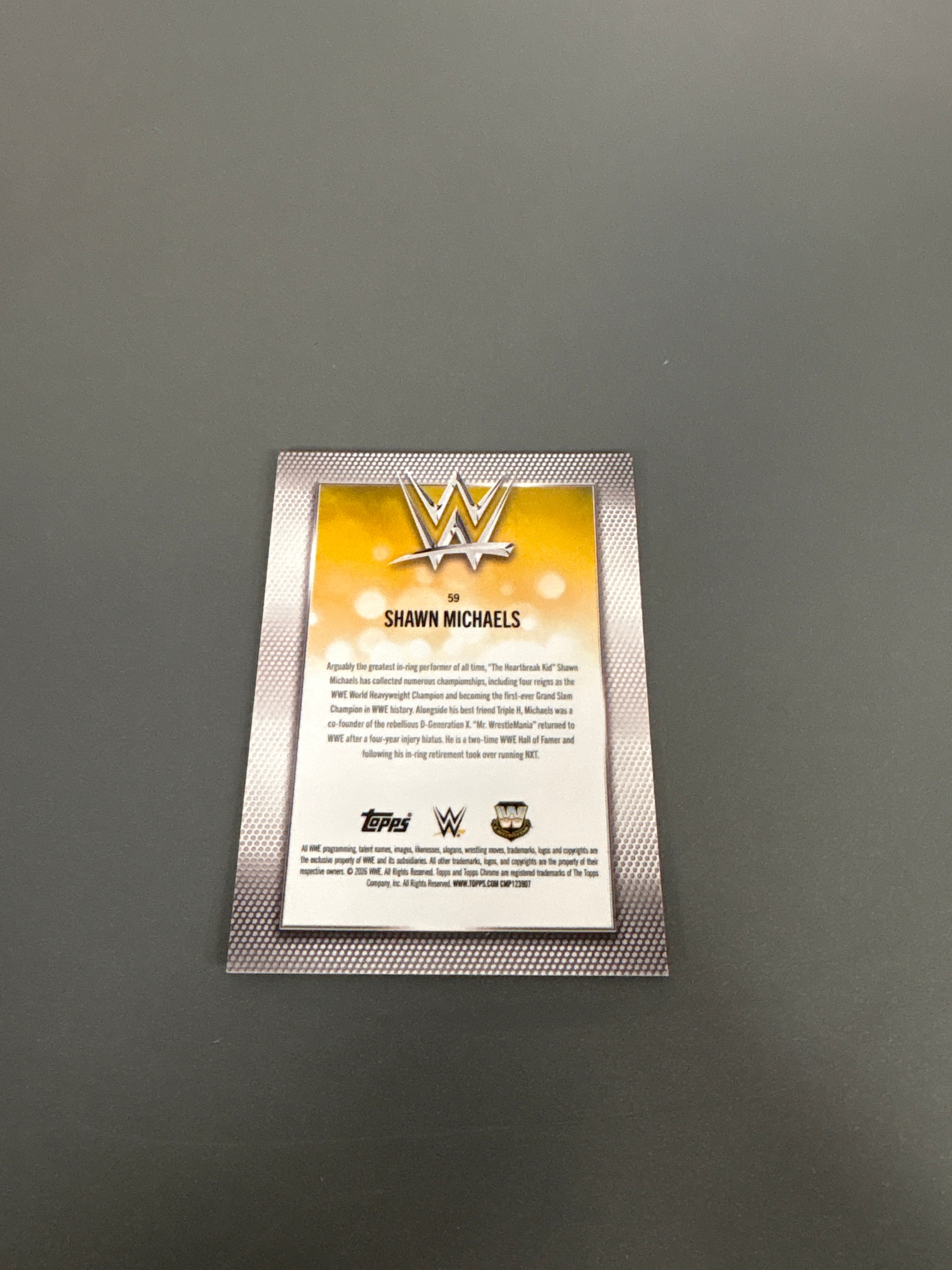 Topps Shawn Michaels