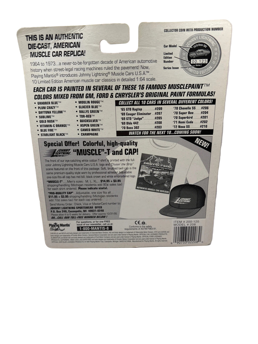 Johnny Lightning 1969 Olds 442 Diecast