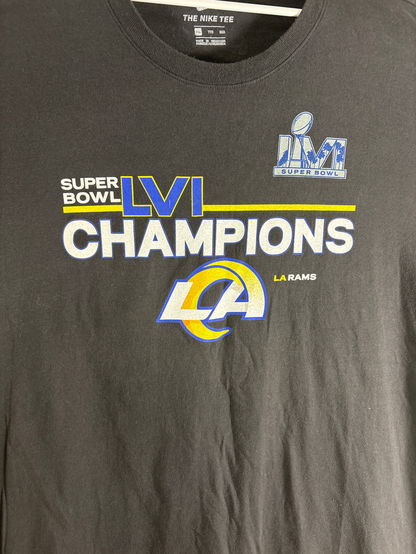 The Nike Tee LA Rams Super Bowl Champions T Shirt