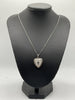 Sterling Silver, Mother of Pearl Locket Necklace