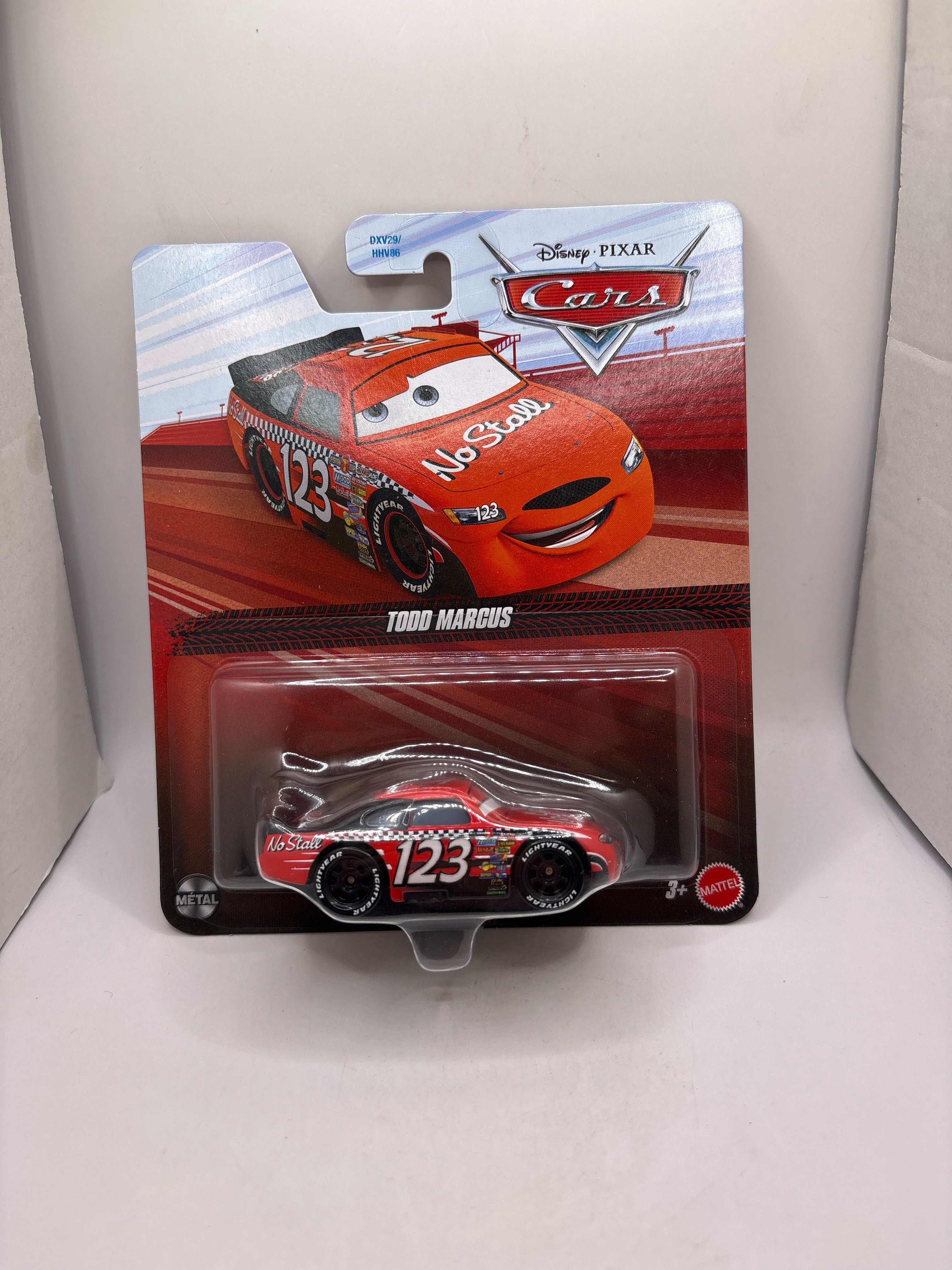 Disney Pixar Cars Todd Marcus Diecast red