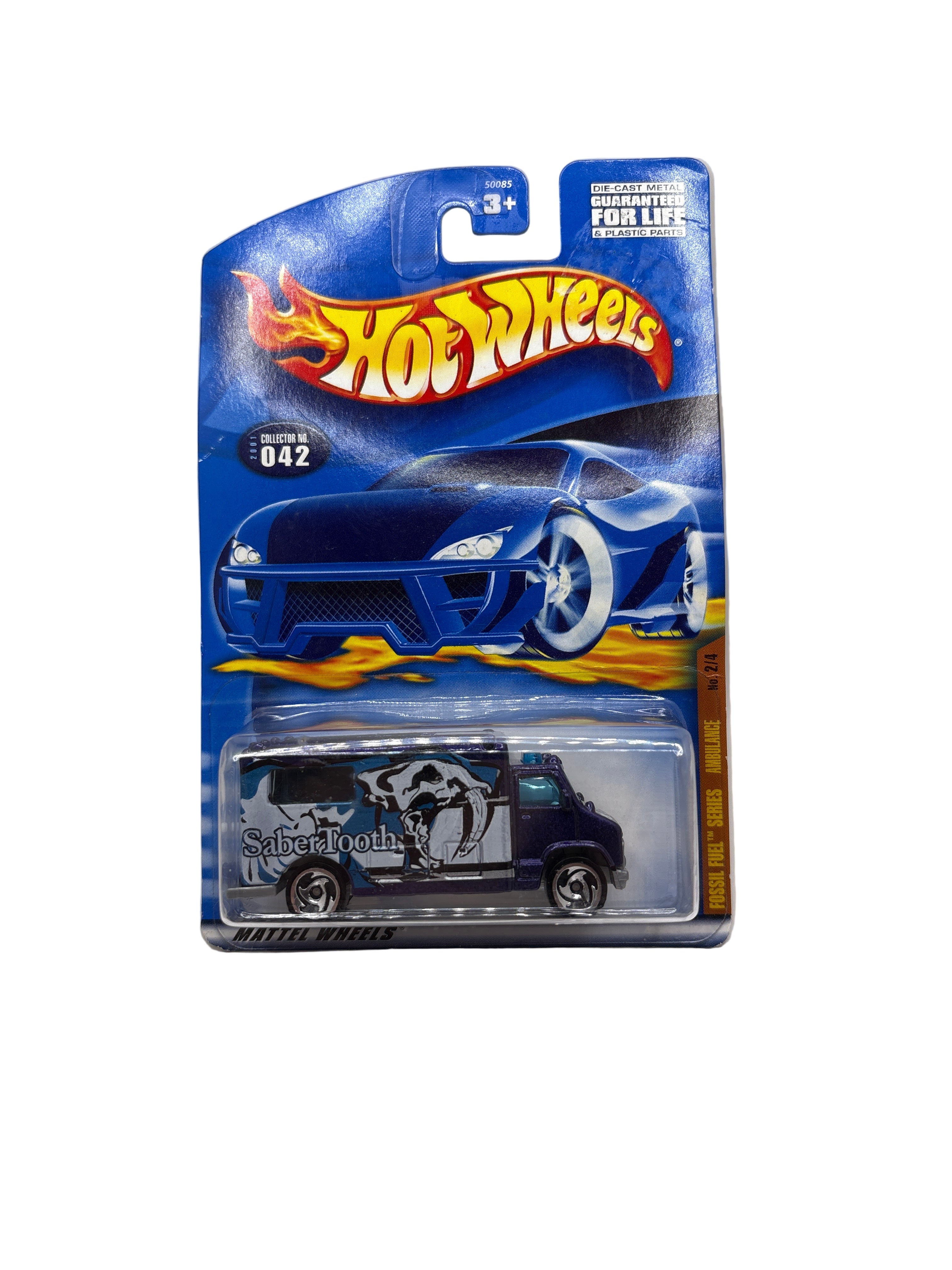 Hot Wheels Ambulance Diecast blue