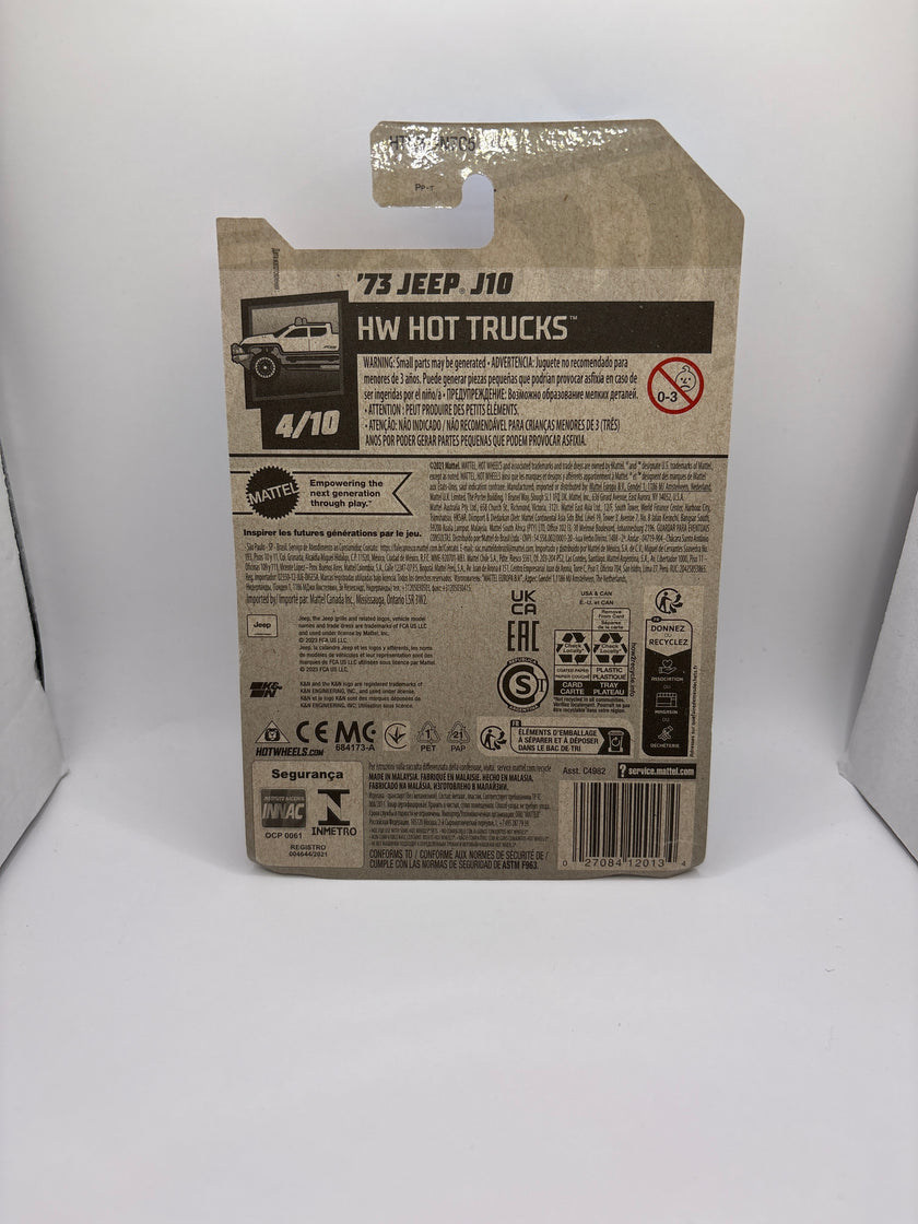 Hot Wheels 73 Jeep J10 Diecast