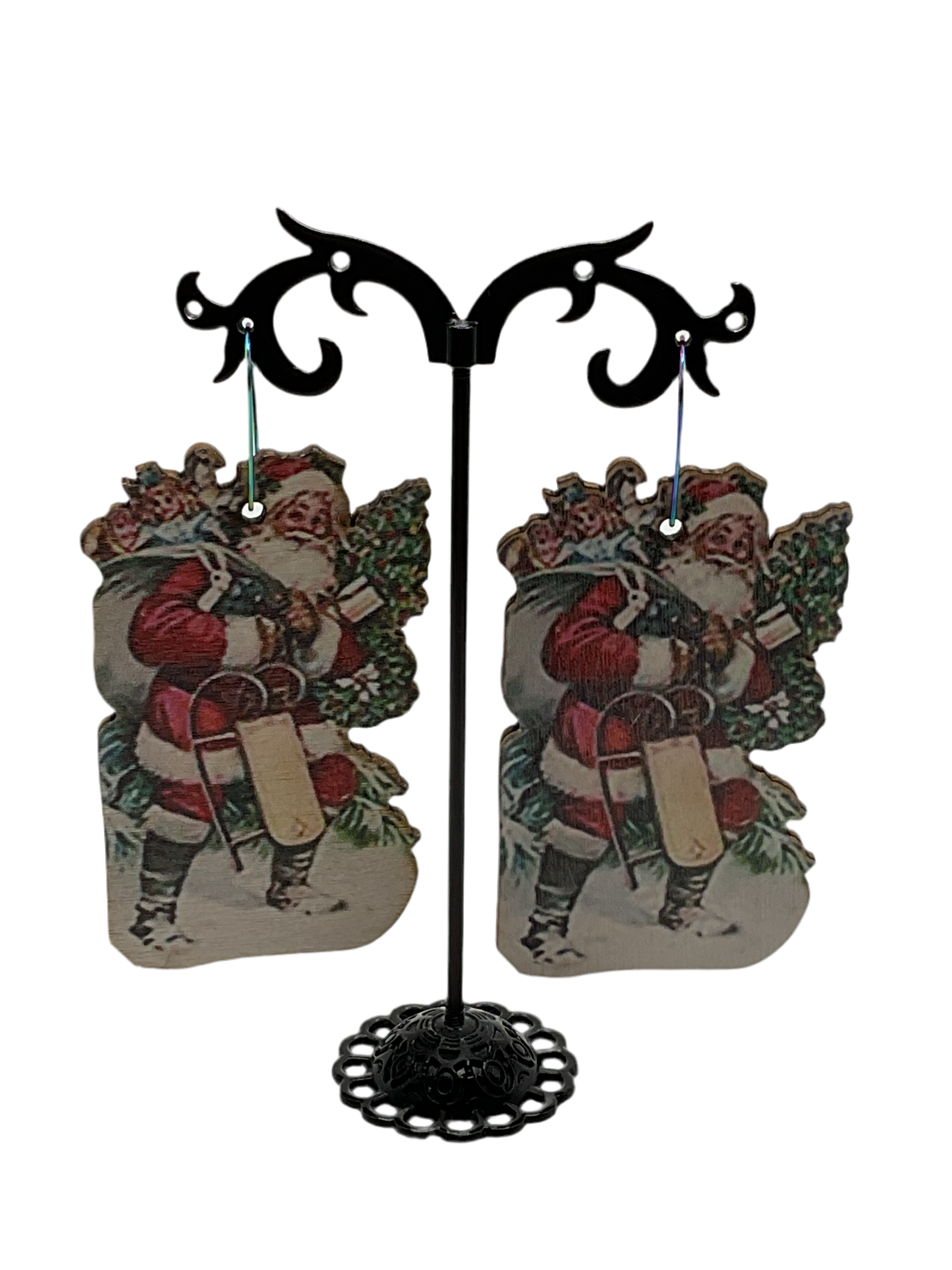 Santa Claus earrings