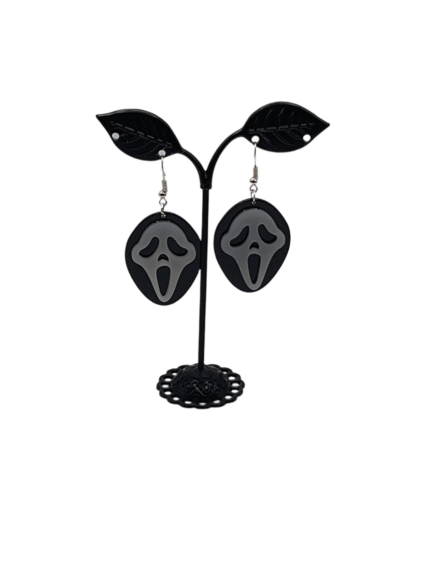 Scream (glow in the dark) Earrings
