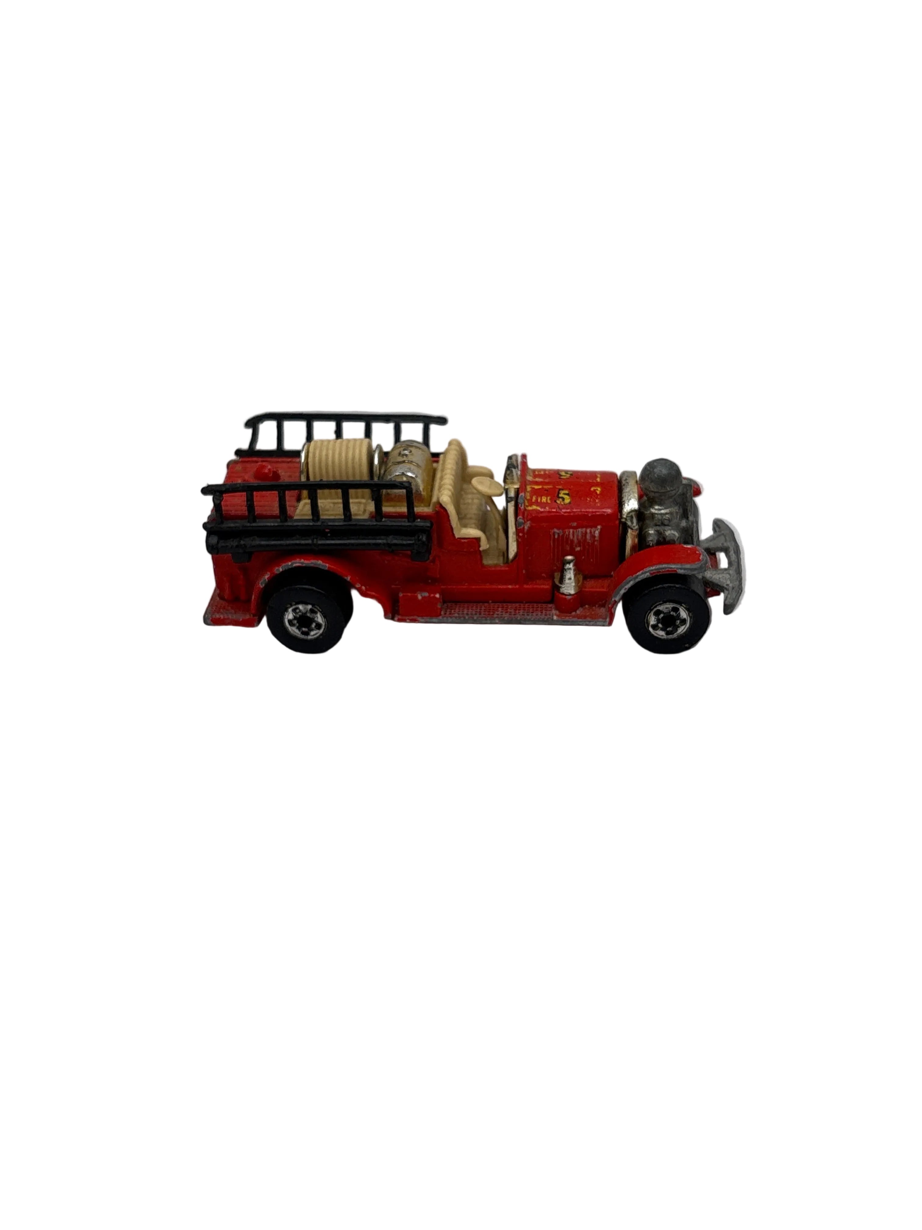Hot Wheels Old Number 5 Diecast red