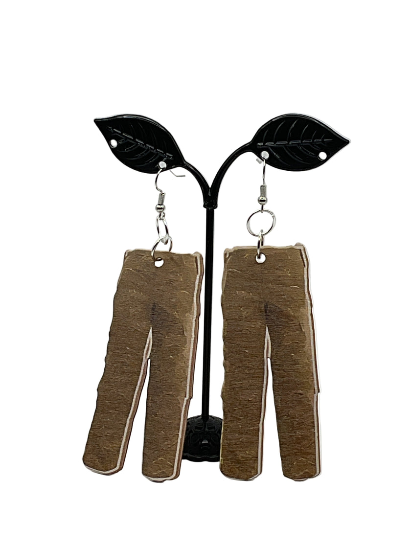 Military Gear Earrings