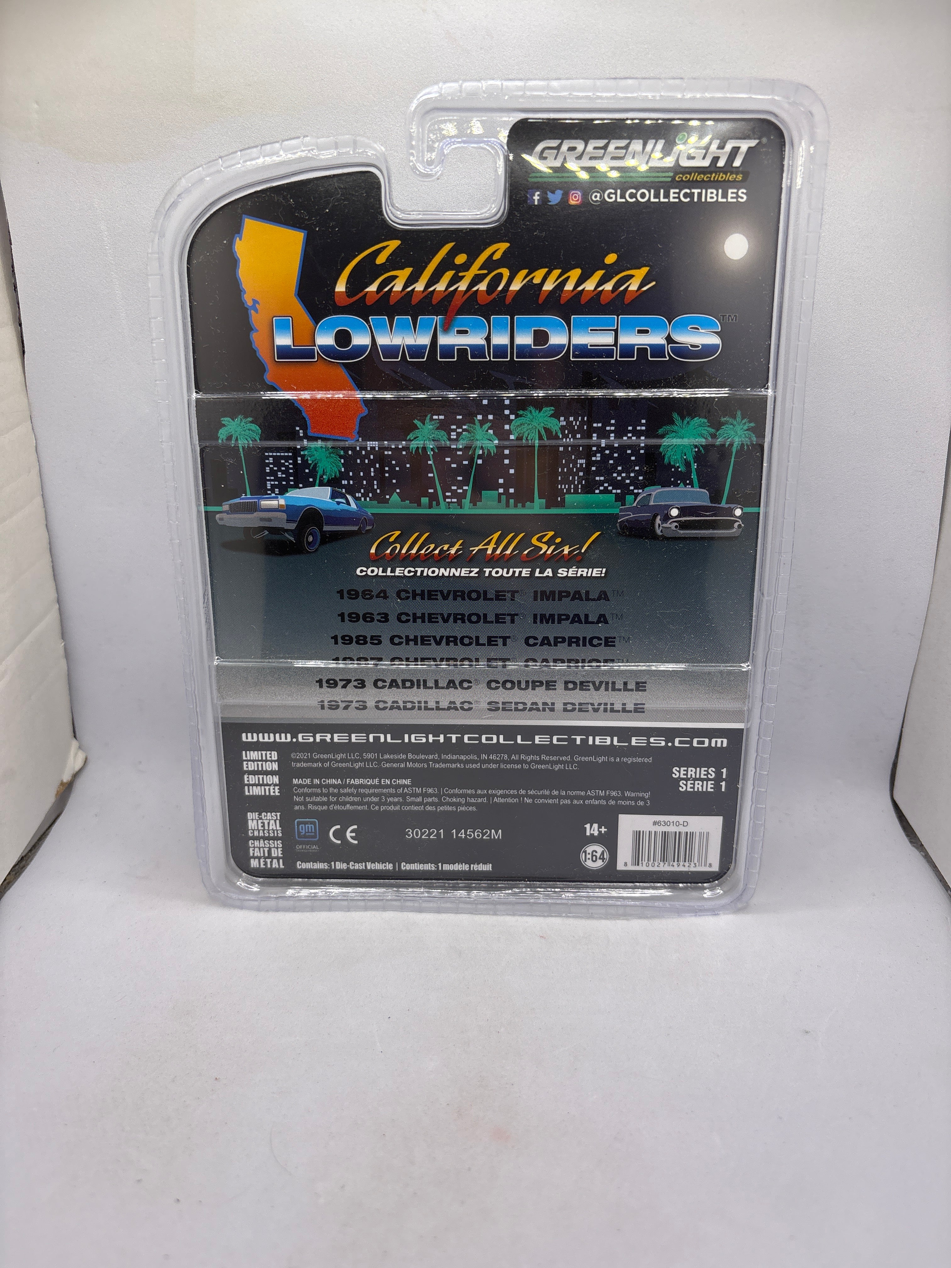 Greenlight 1987 Chevrolet Caprice Diecast