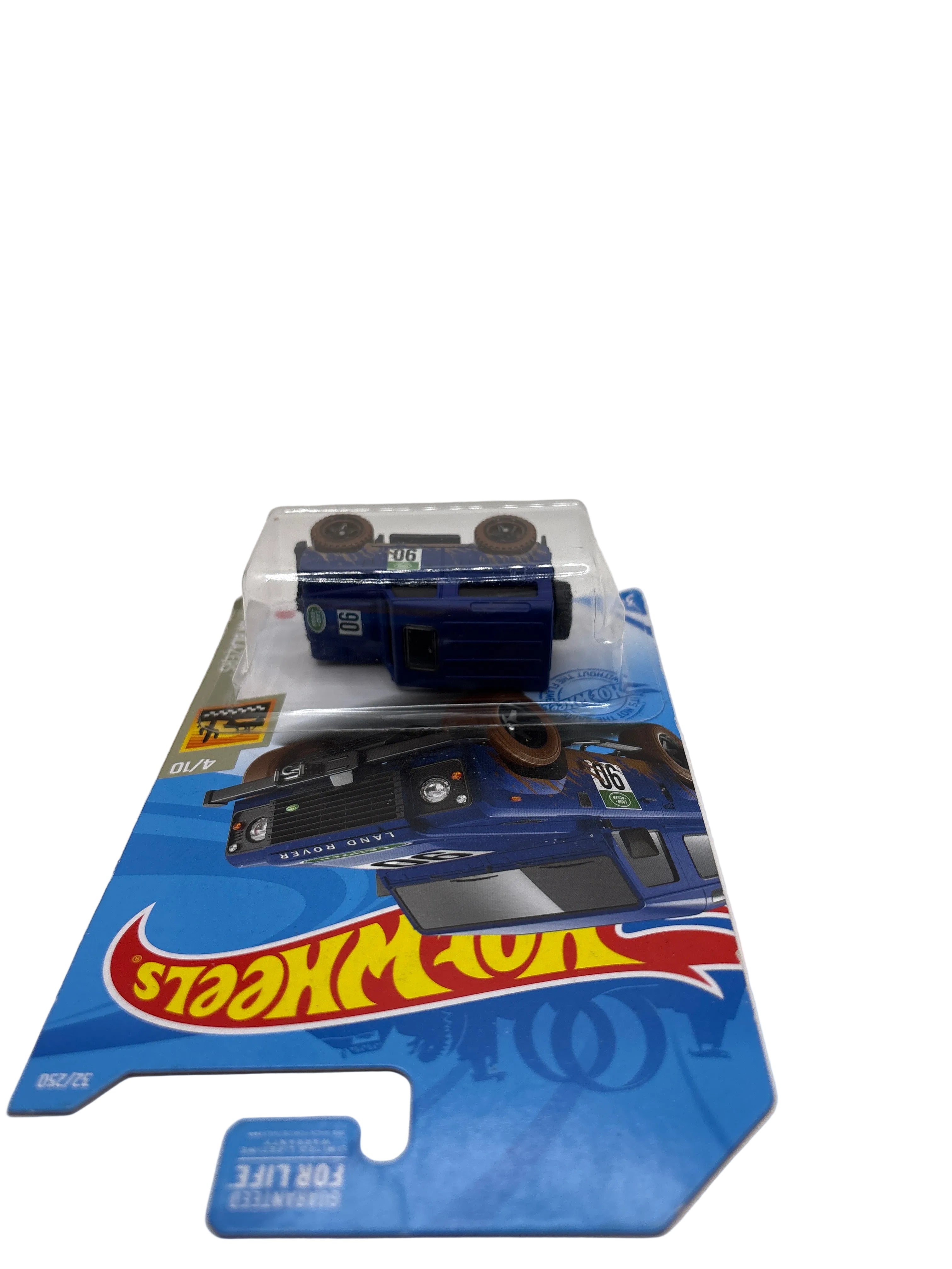 Hot Wheels Land Rover Defender 90 Diecast blue