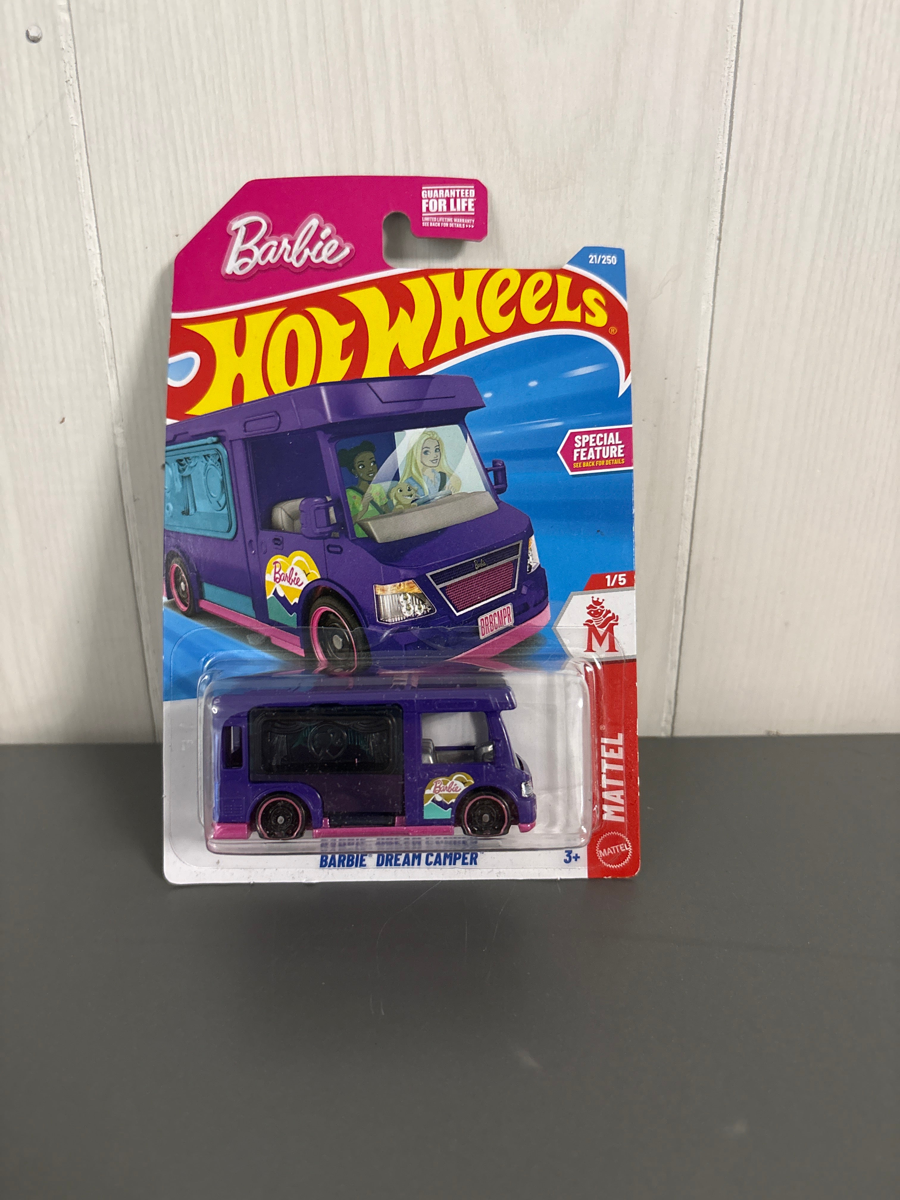 Hot Wheels Barbie Dream Camper Diecast