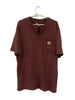 Maroon work shirt