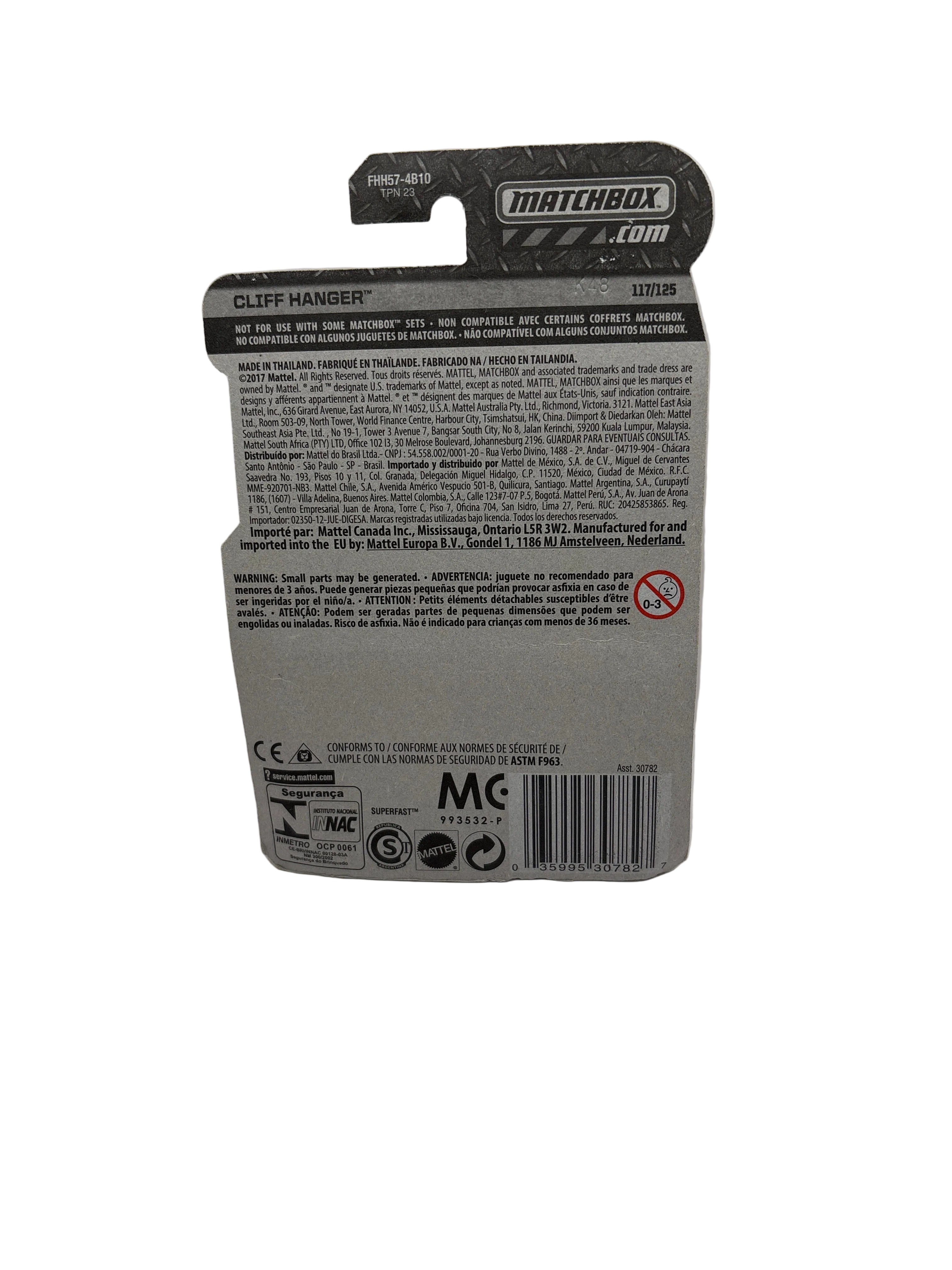 Matchbox Cliff Hanger Diecast