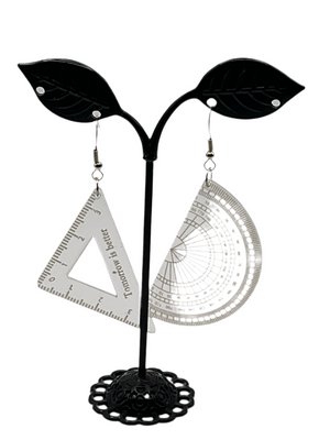Protractor And Trigon Earrings