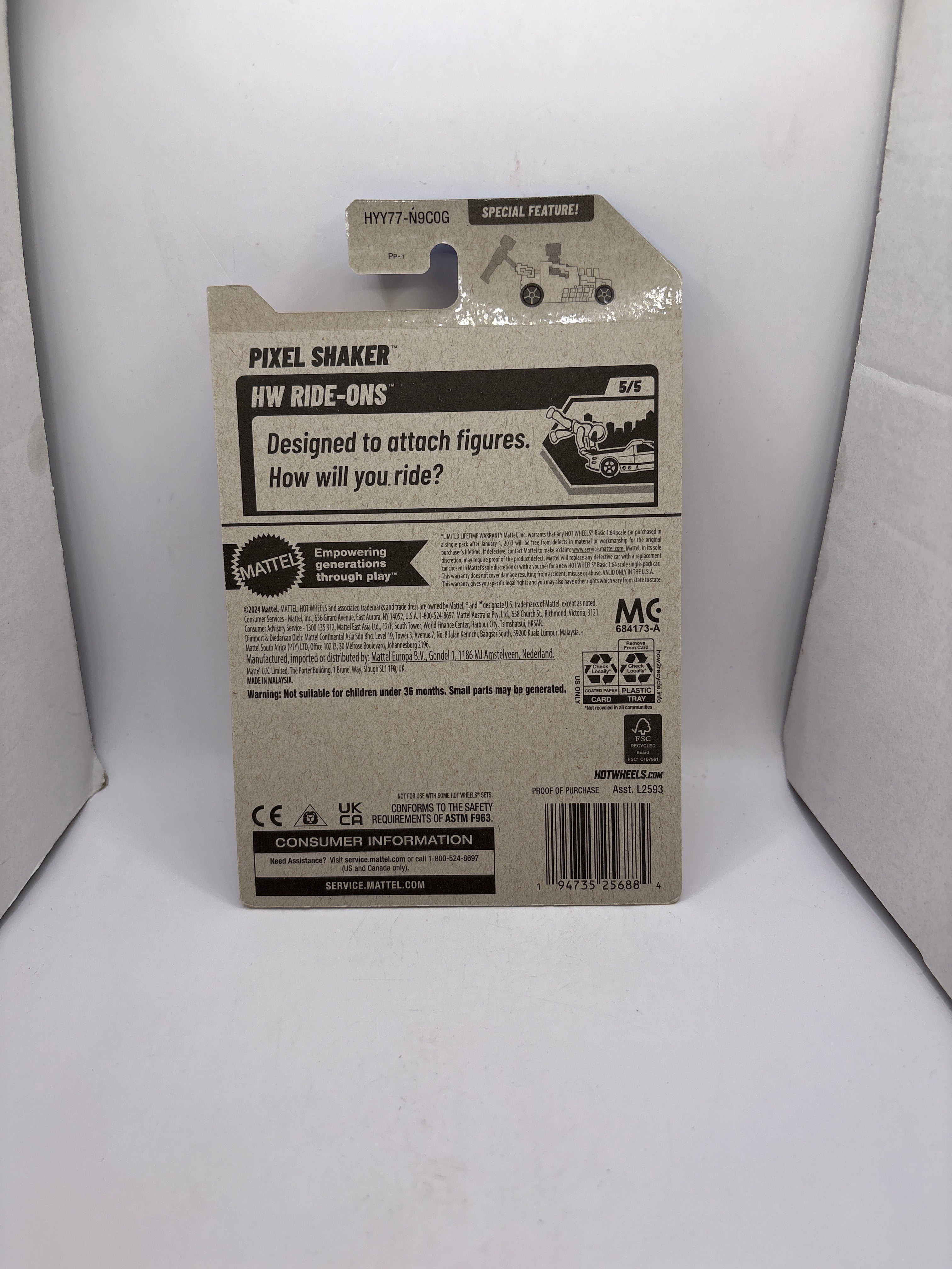 Hot Wheels Pixel Shaker Diecast