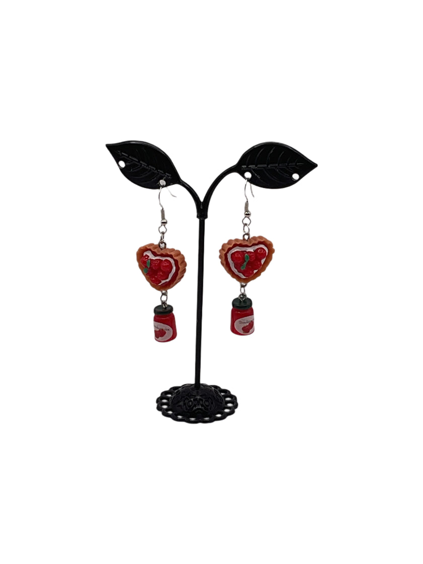 Pendientes de fresa