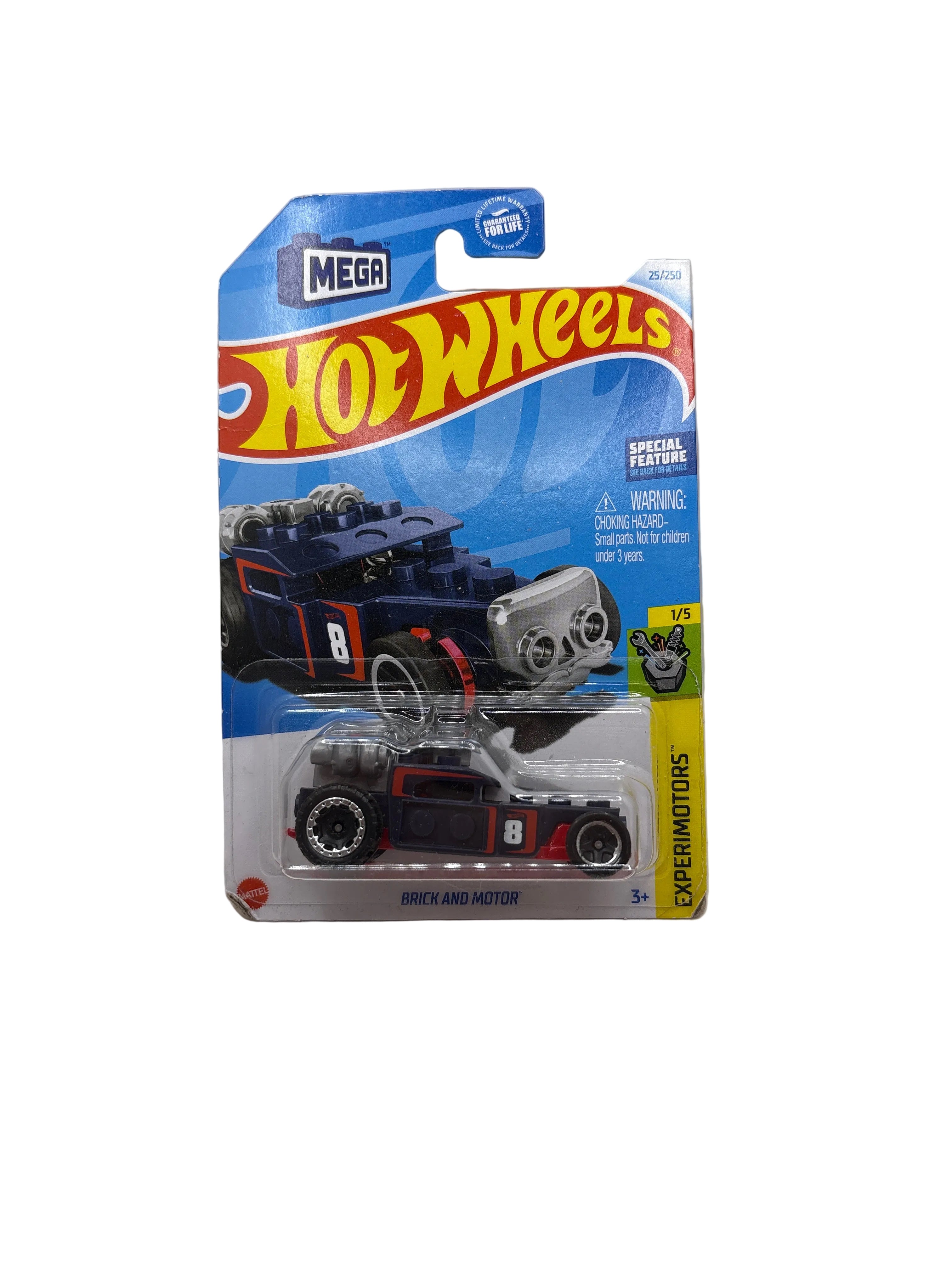 Hot Wheels Brick And Motor Diecast blue