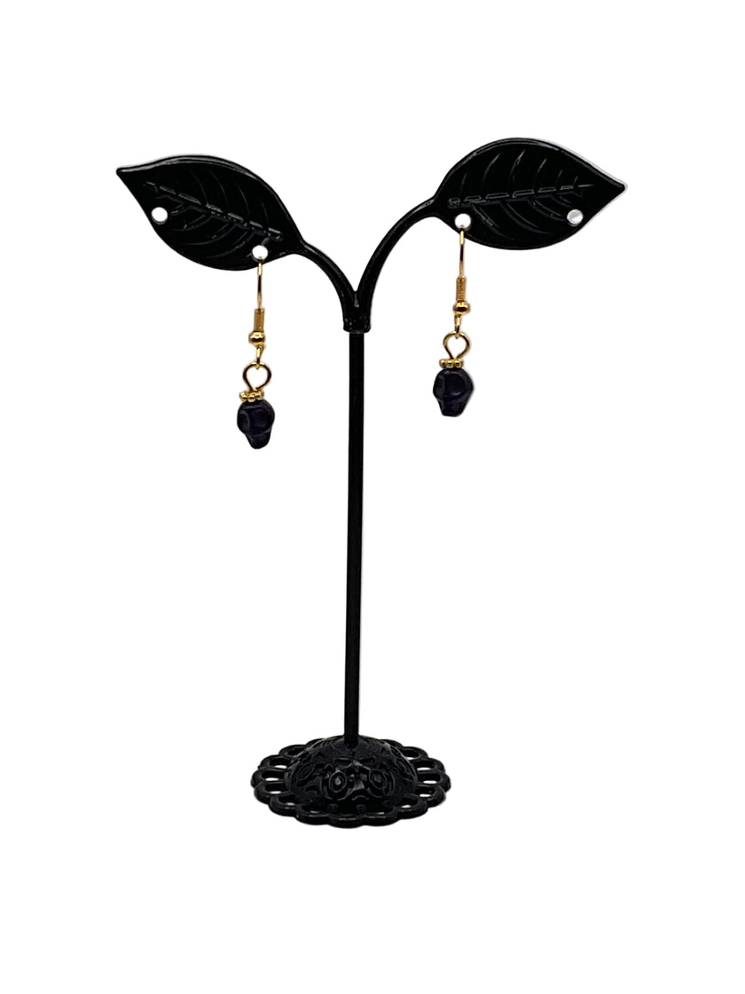 Colorful Tiny Skull Earrings