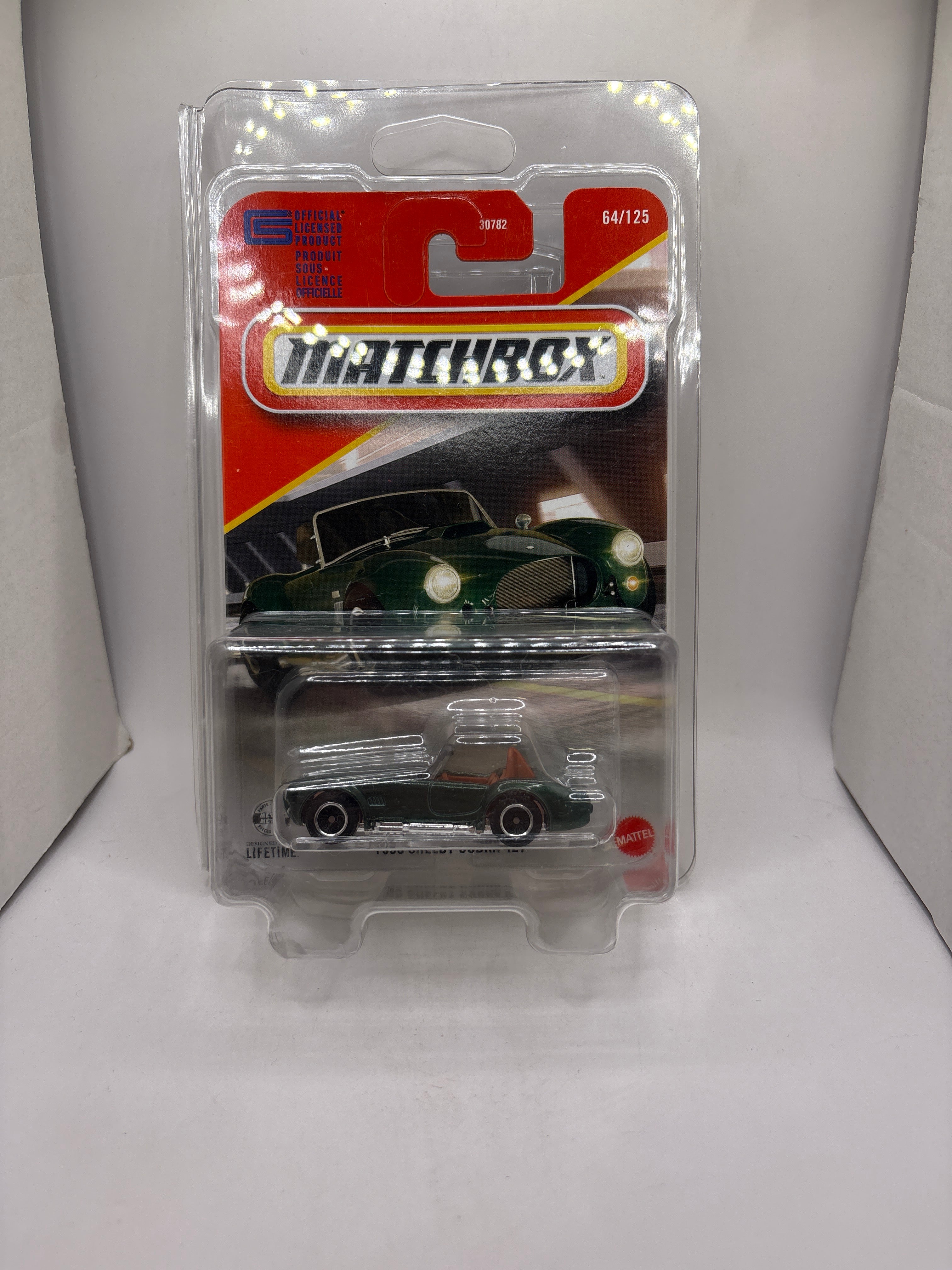 Matchbox 1965 Shelby Cobra 427 Diecast green
