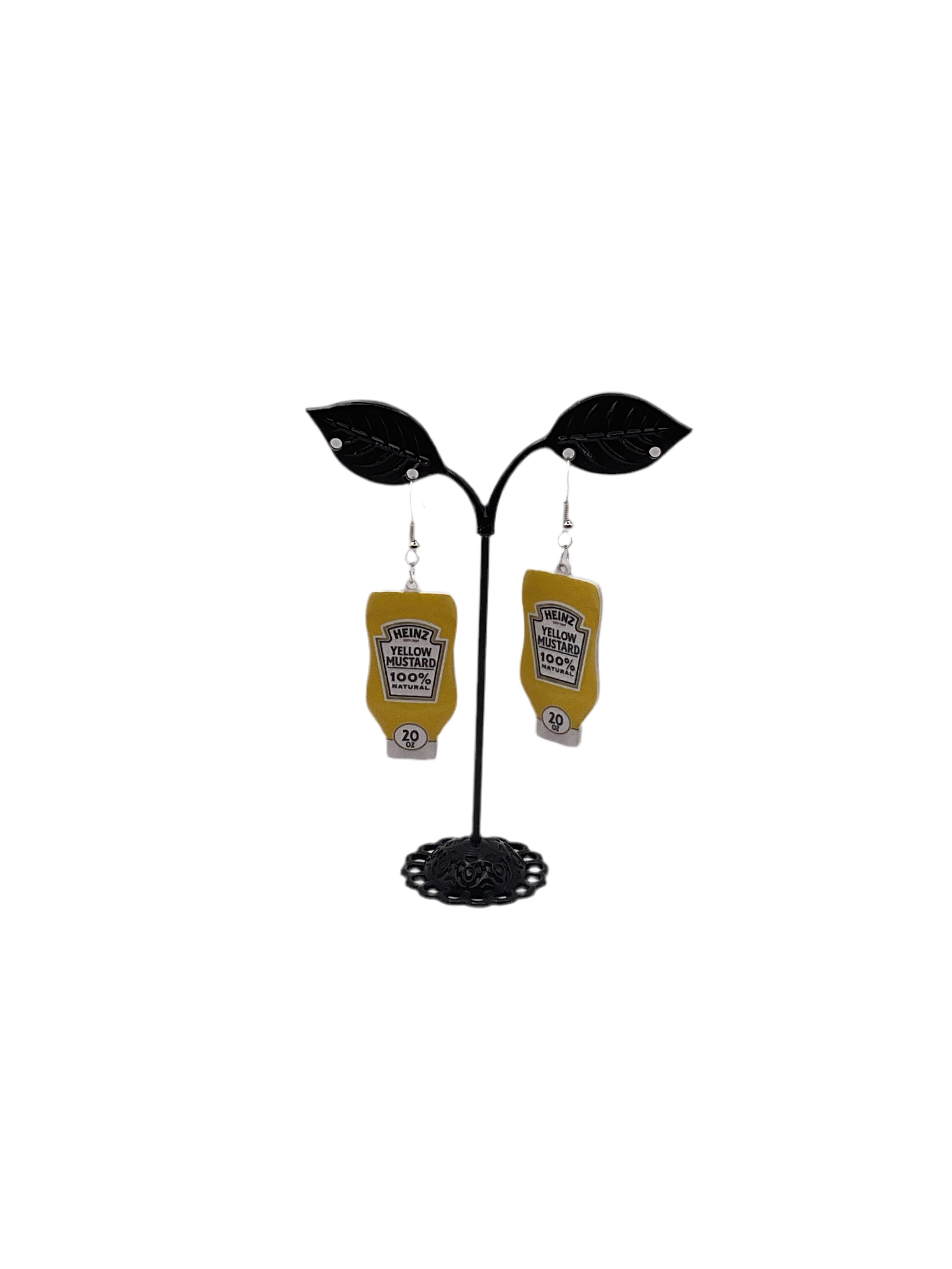 Heinz Yellow Mustard Earrings