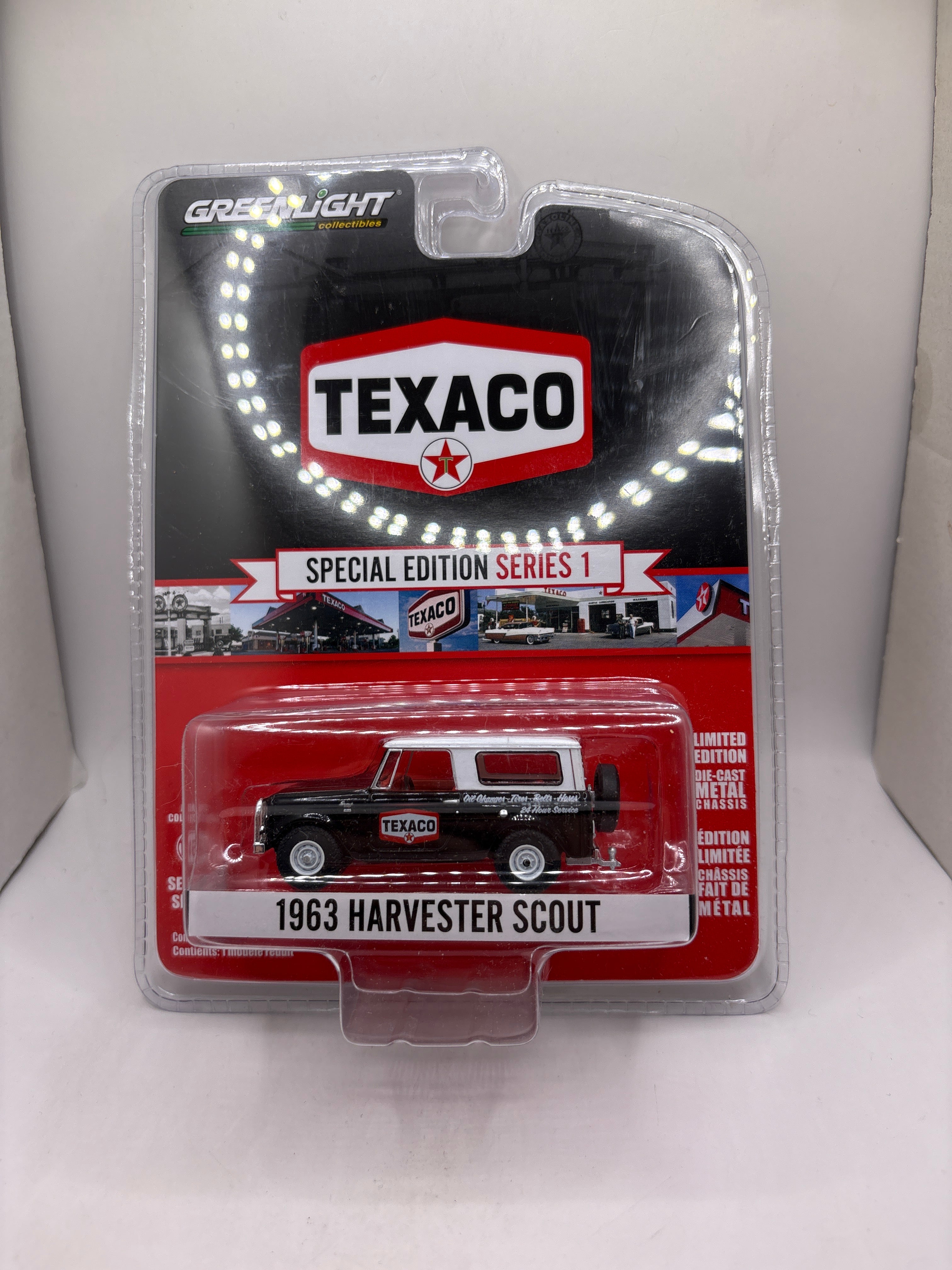 Greenlight 1963 Harvester Scout Diecast black