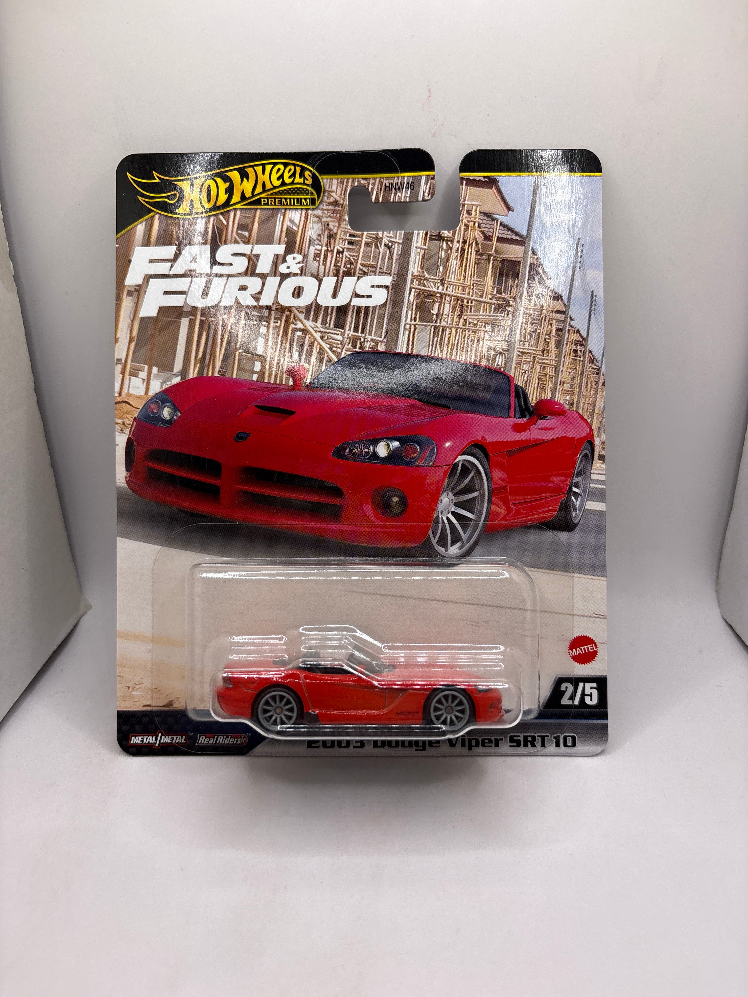 Hot Wheels 2003 Dodge Viper SRT 10 Diecast