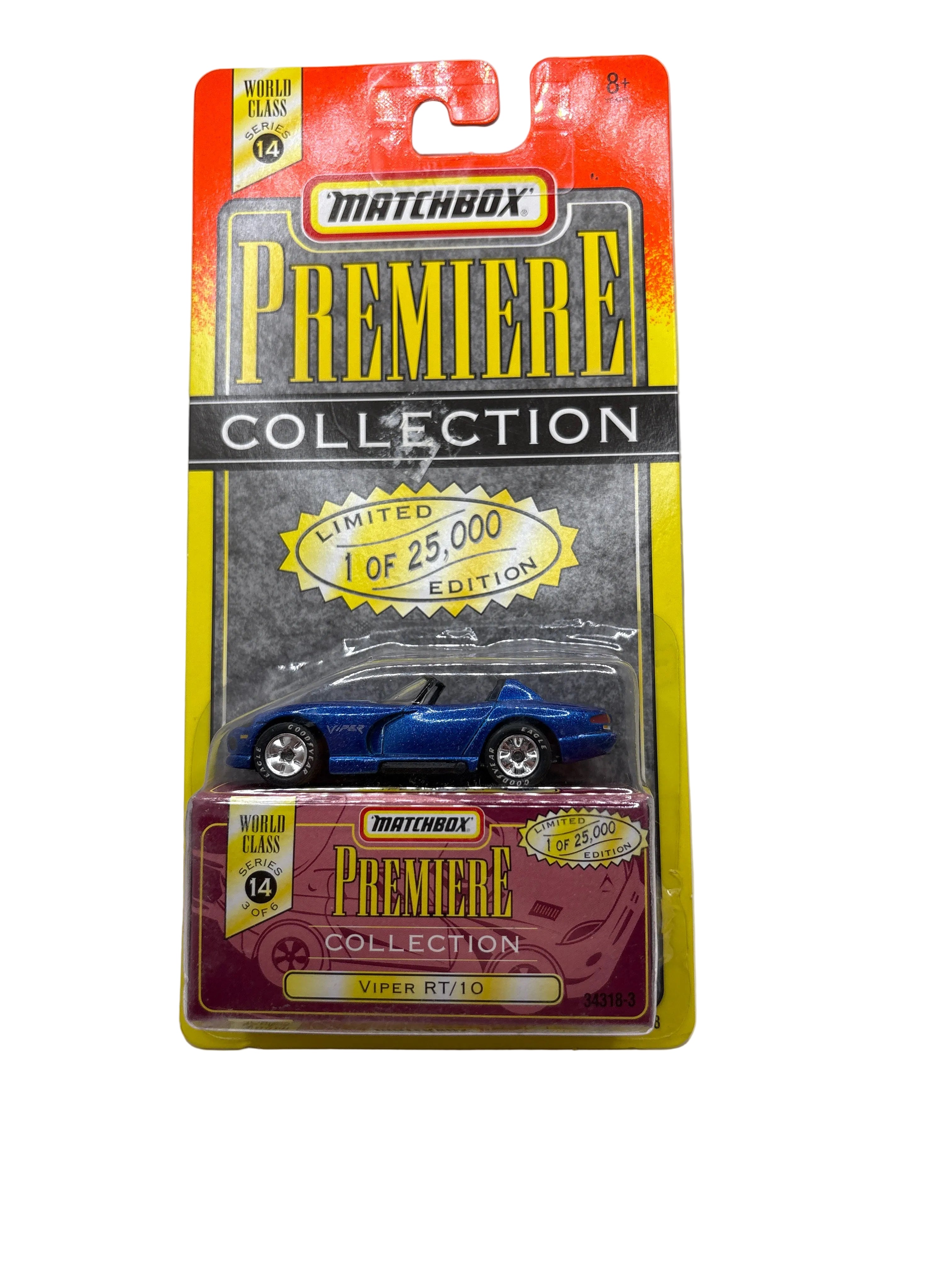 Matchbox Viper RT/10 Diecast blue