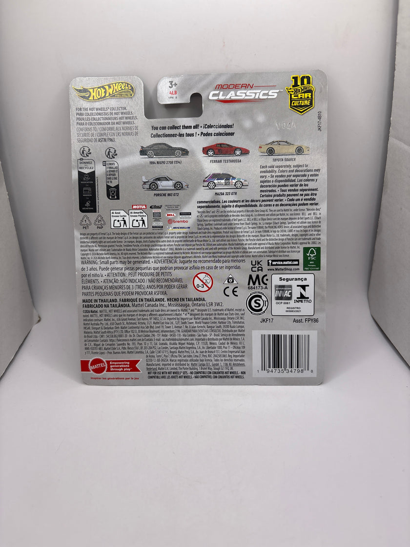 Hot Wheels Mazda 323 GTR Diecast white