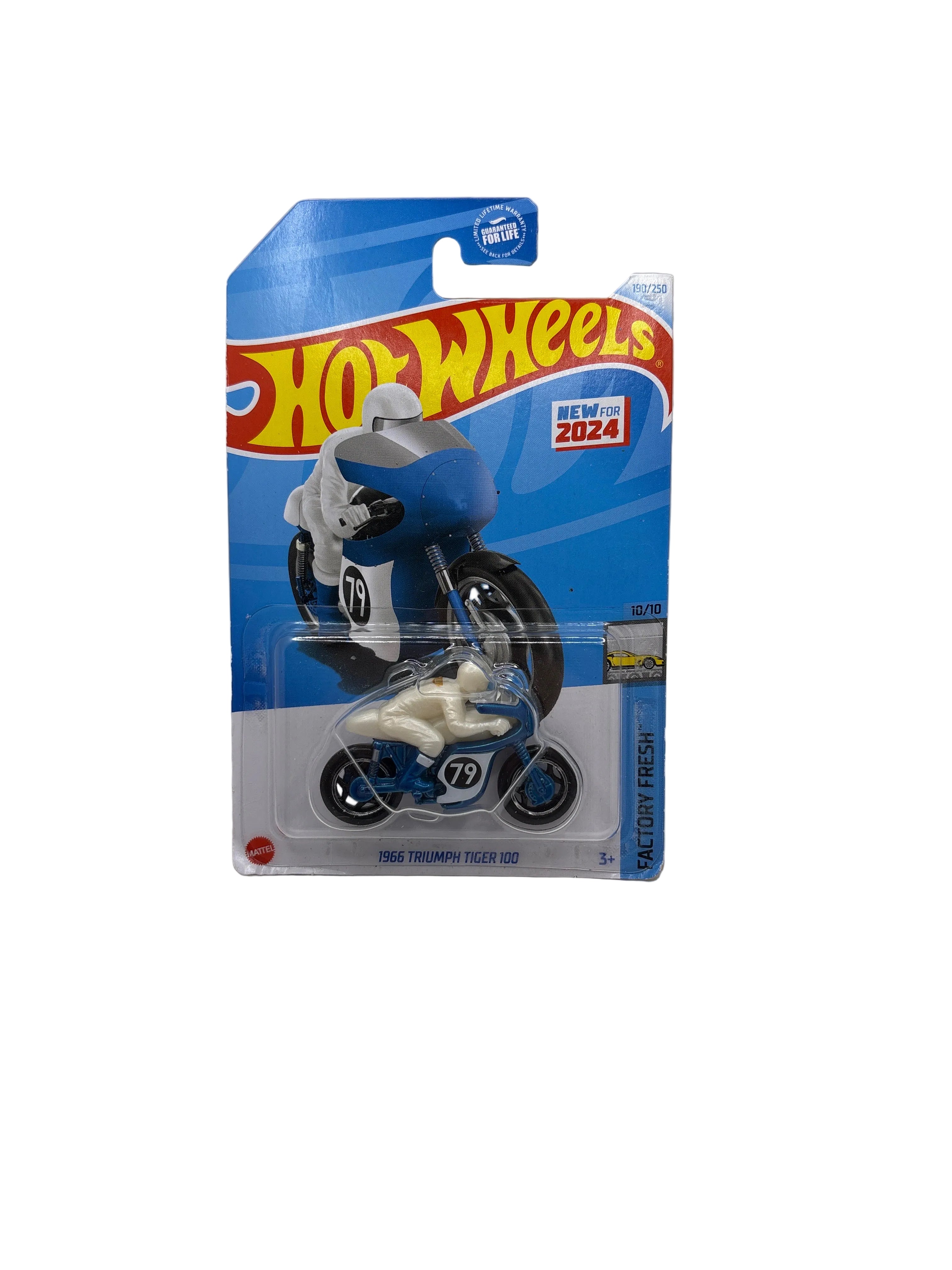 Hot Wheels 1966 Triumph Tiger 100 Diecast