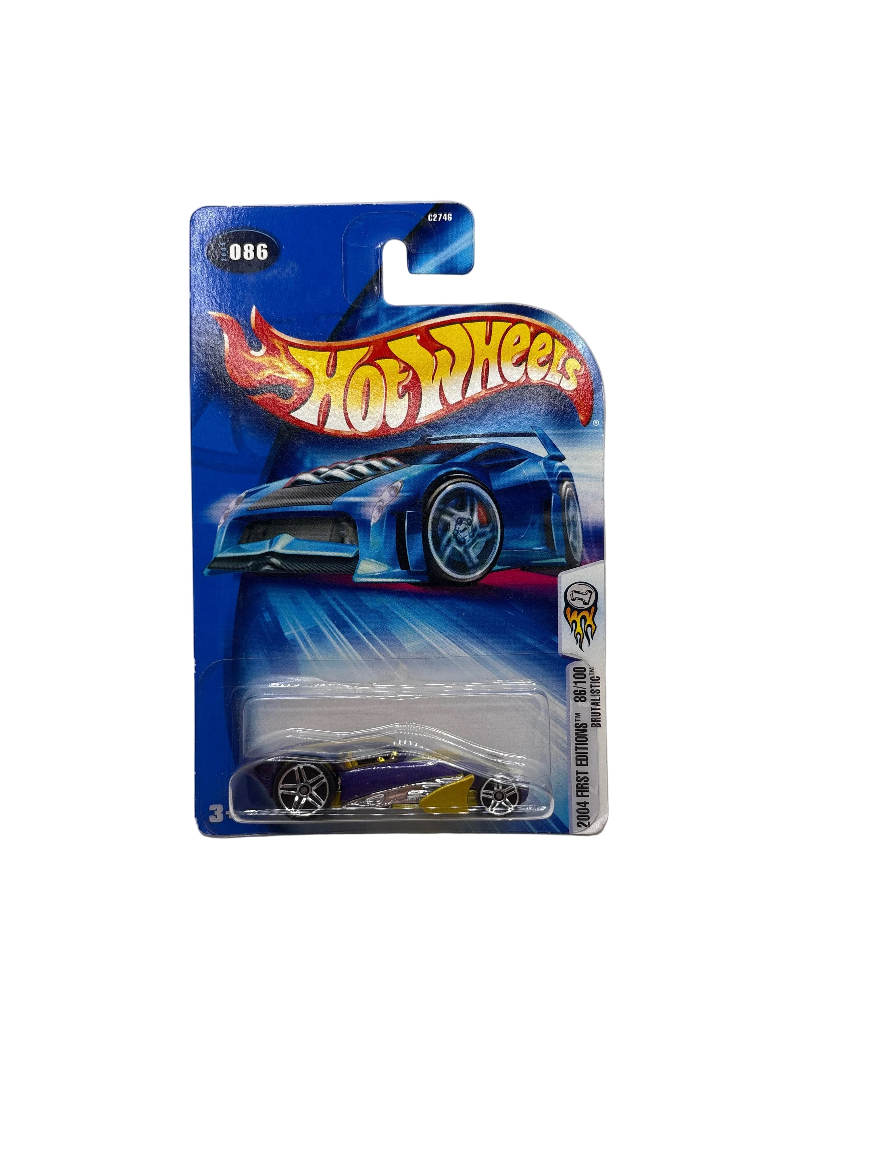 Hot Wheels Brutalistic Diecast blue