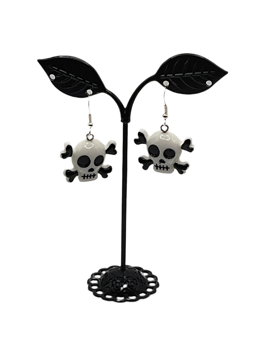 Skull earrings