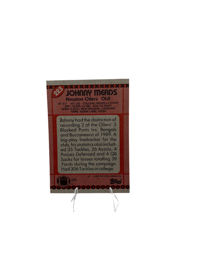Topps Johnny Meads
