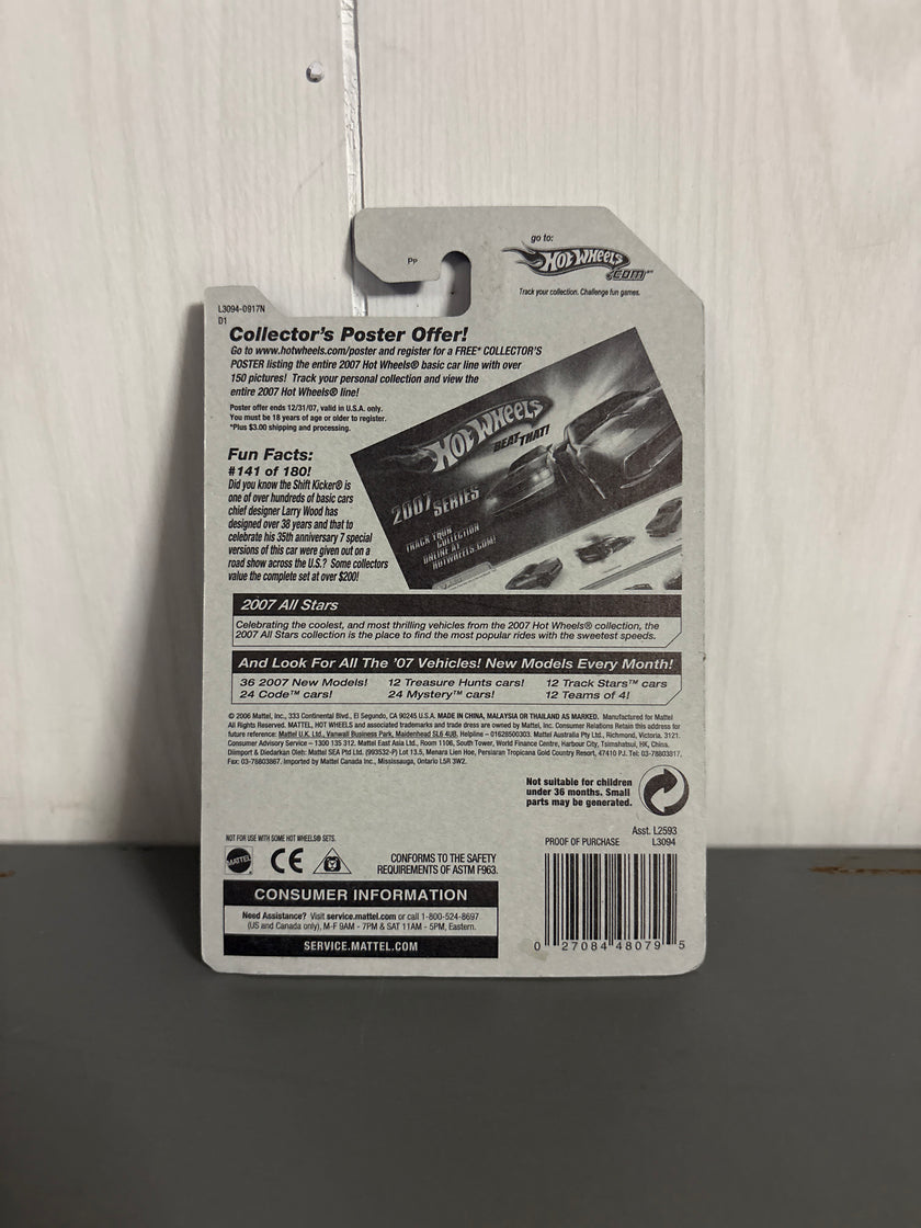 Hot Wheels Shift Kicker Diecast gray
