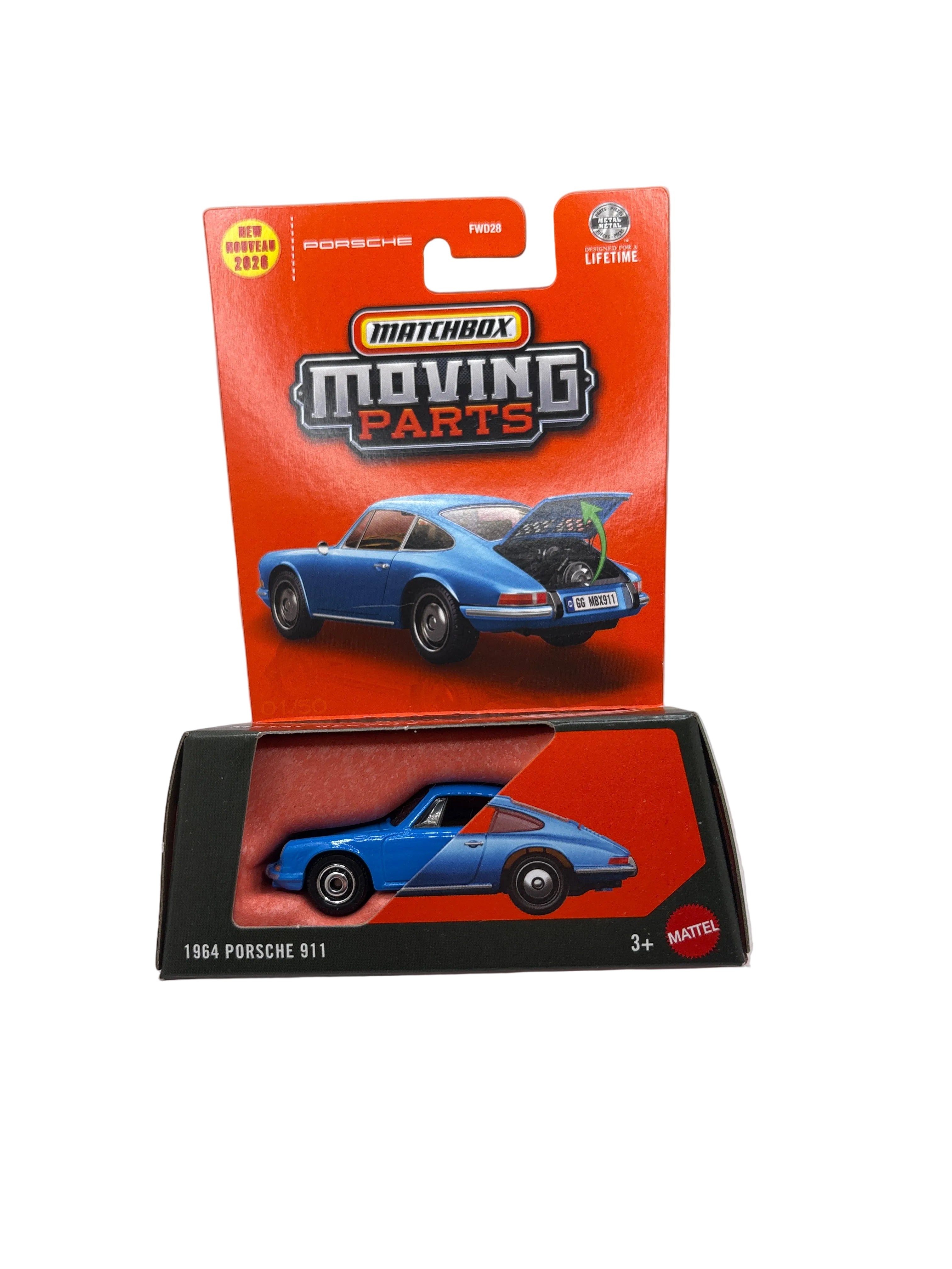 Matchbox 1964 Porsche 911 Diecast blue