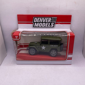 Denver Models U.S. Army Jeep Diecast