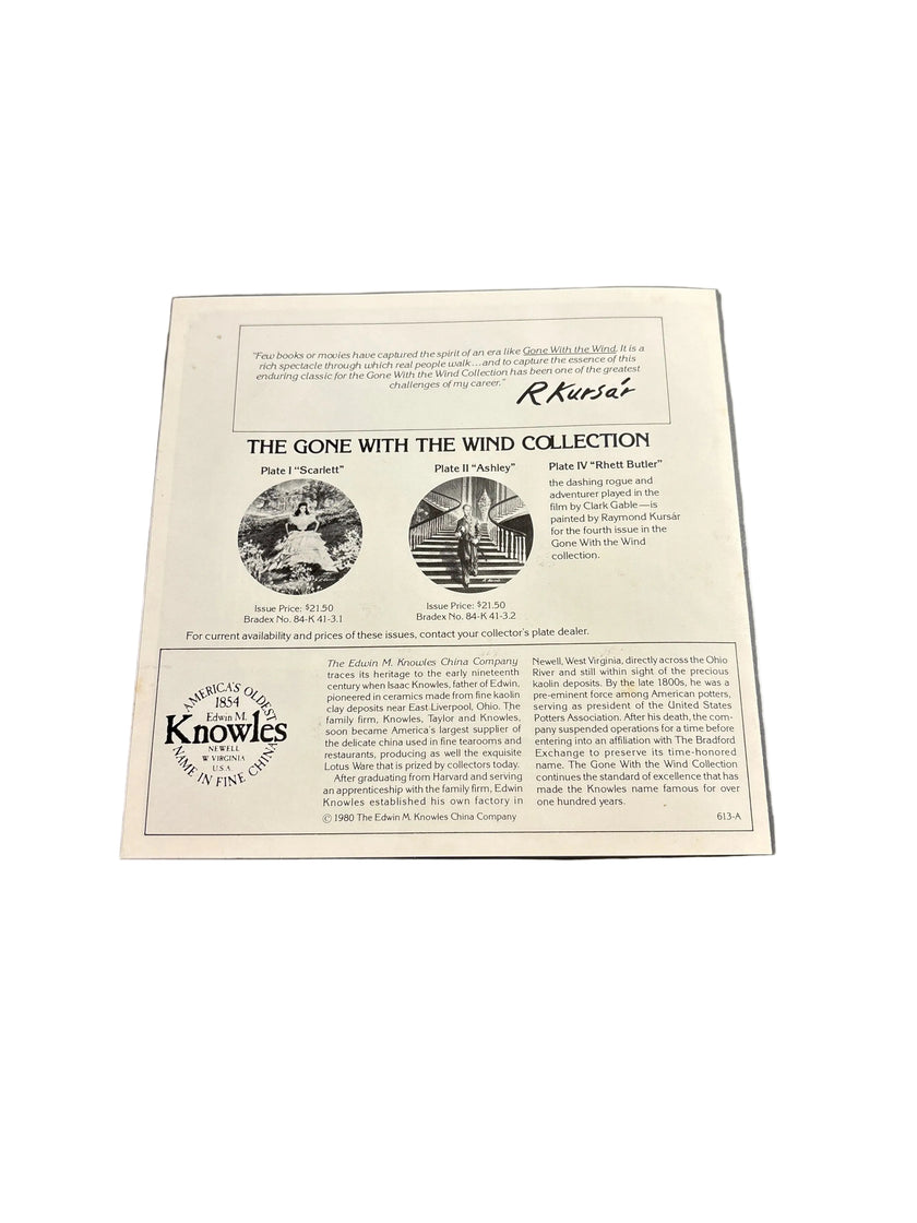 Edwin M Knowles Melanie Plate