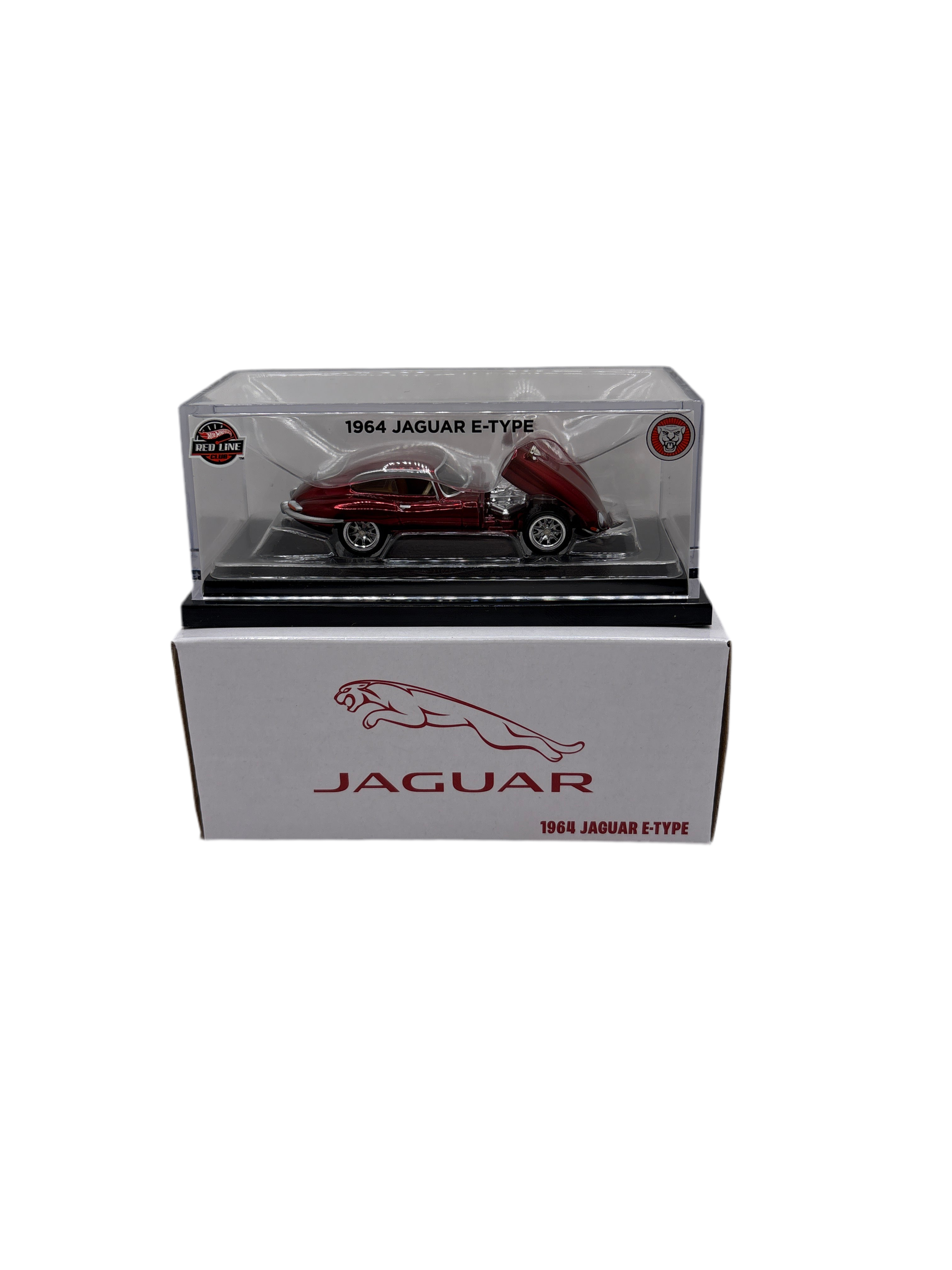 Hot Wheels 1964 Jaguar E-Type Diecast red