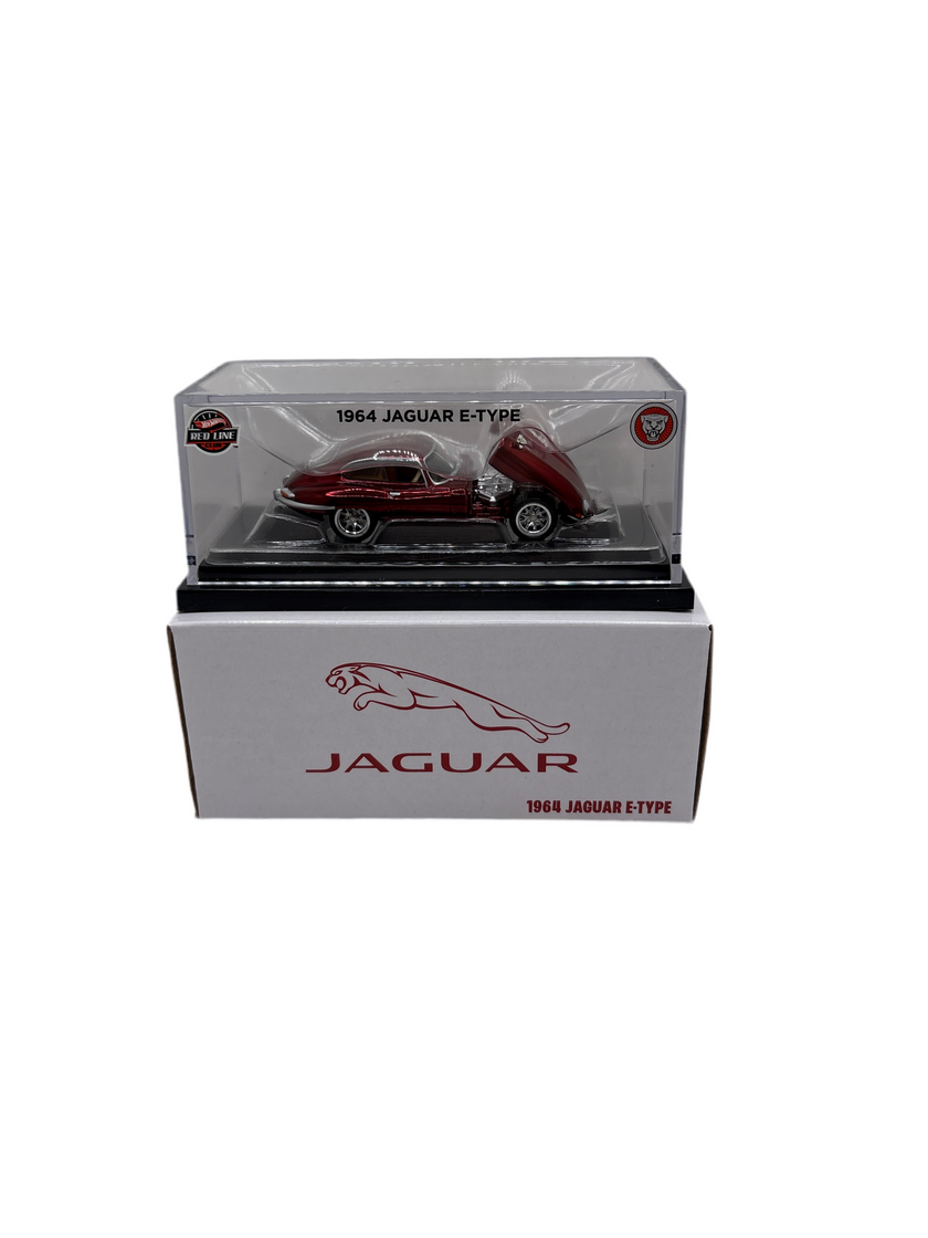 Hot Wheels 1964 Jaguar E-Type Diecast red