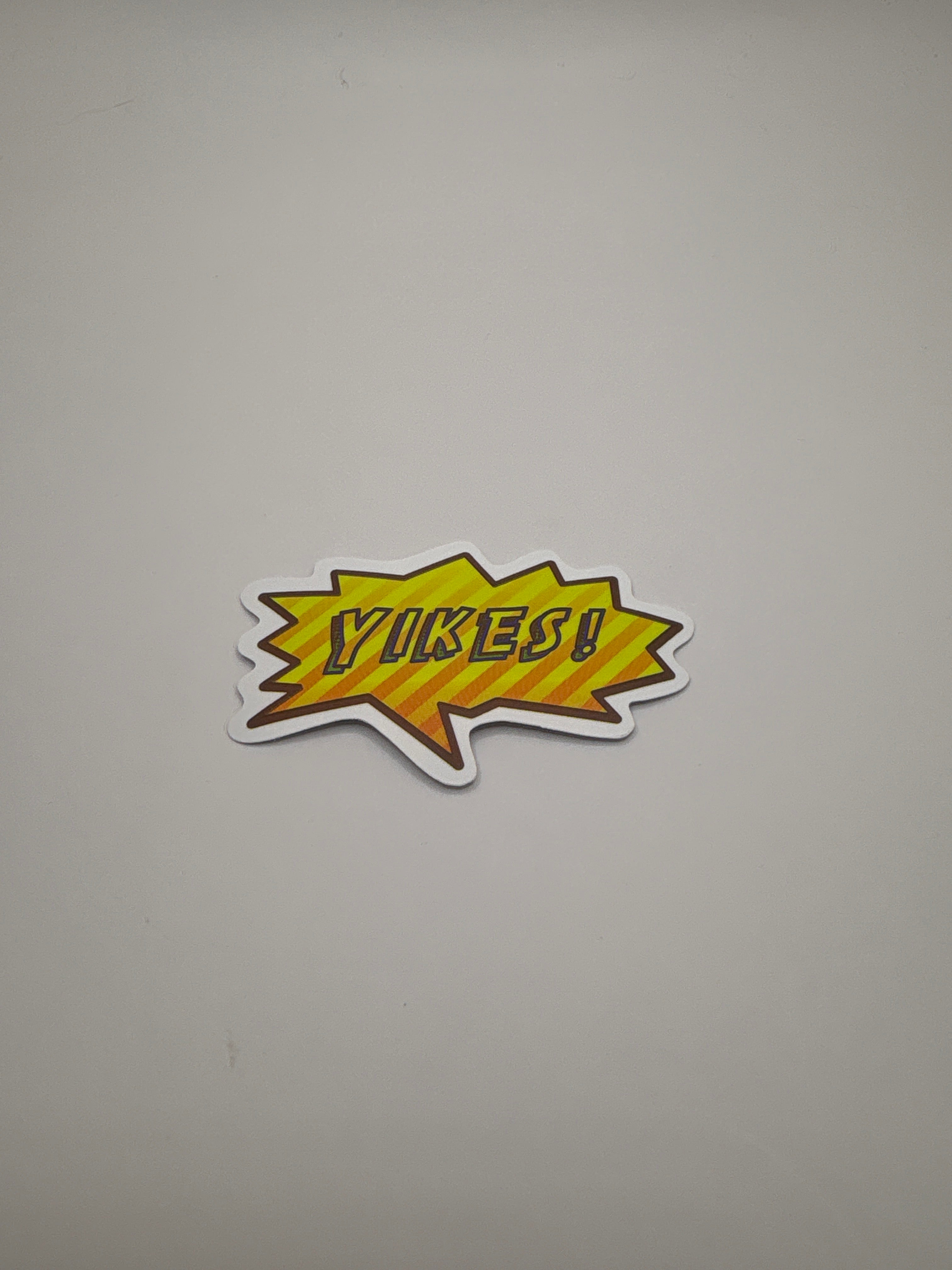 Yikes! Sticker