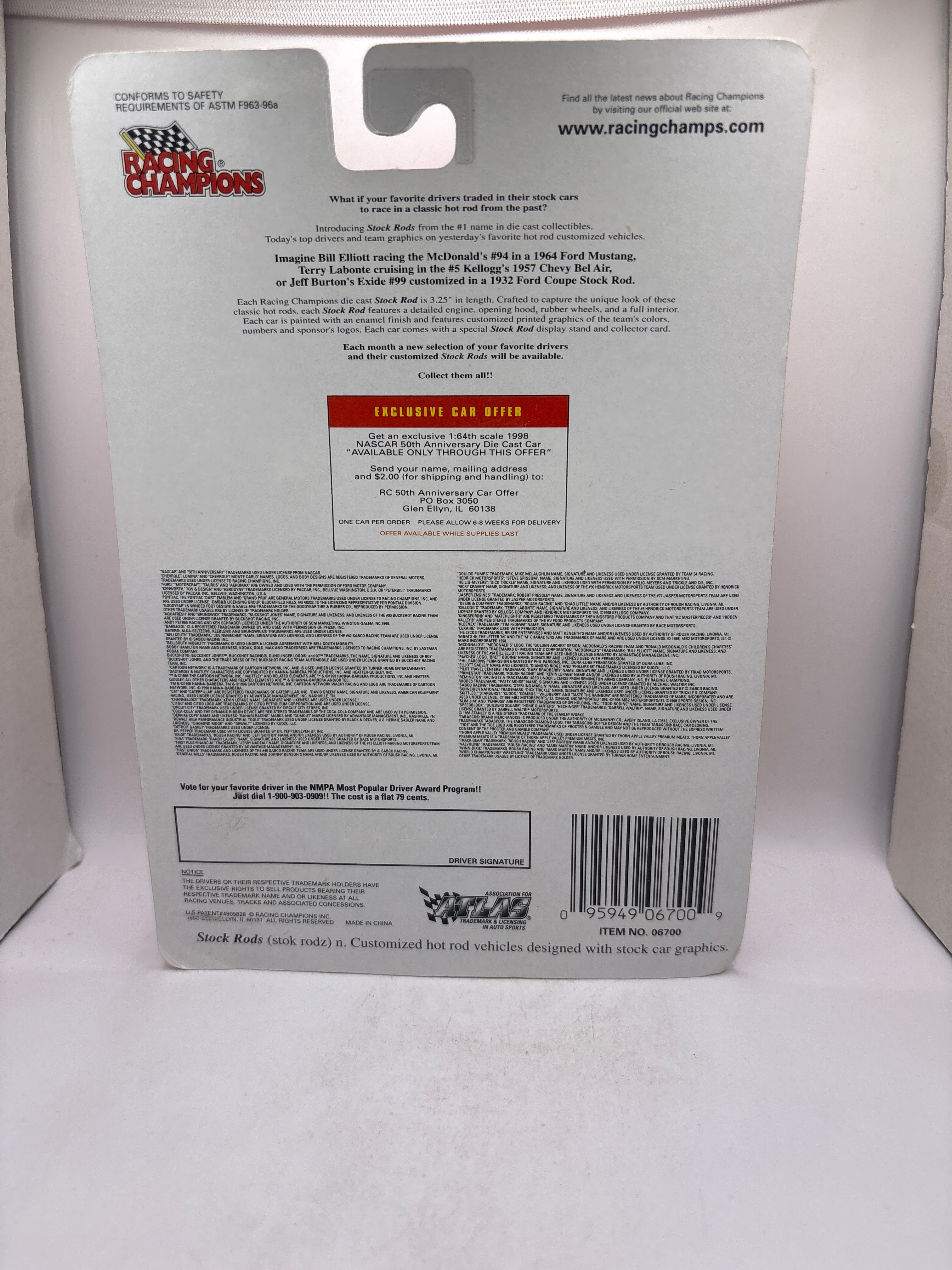 Racing Champions Rick Mast Diecast