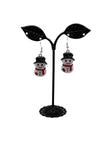 Snowman Earrings