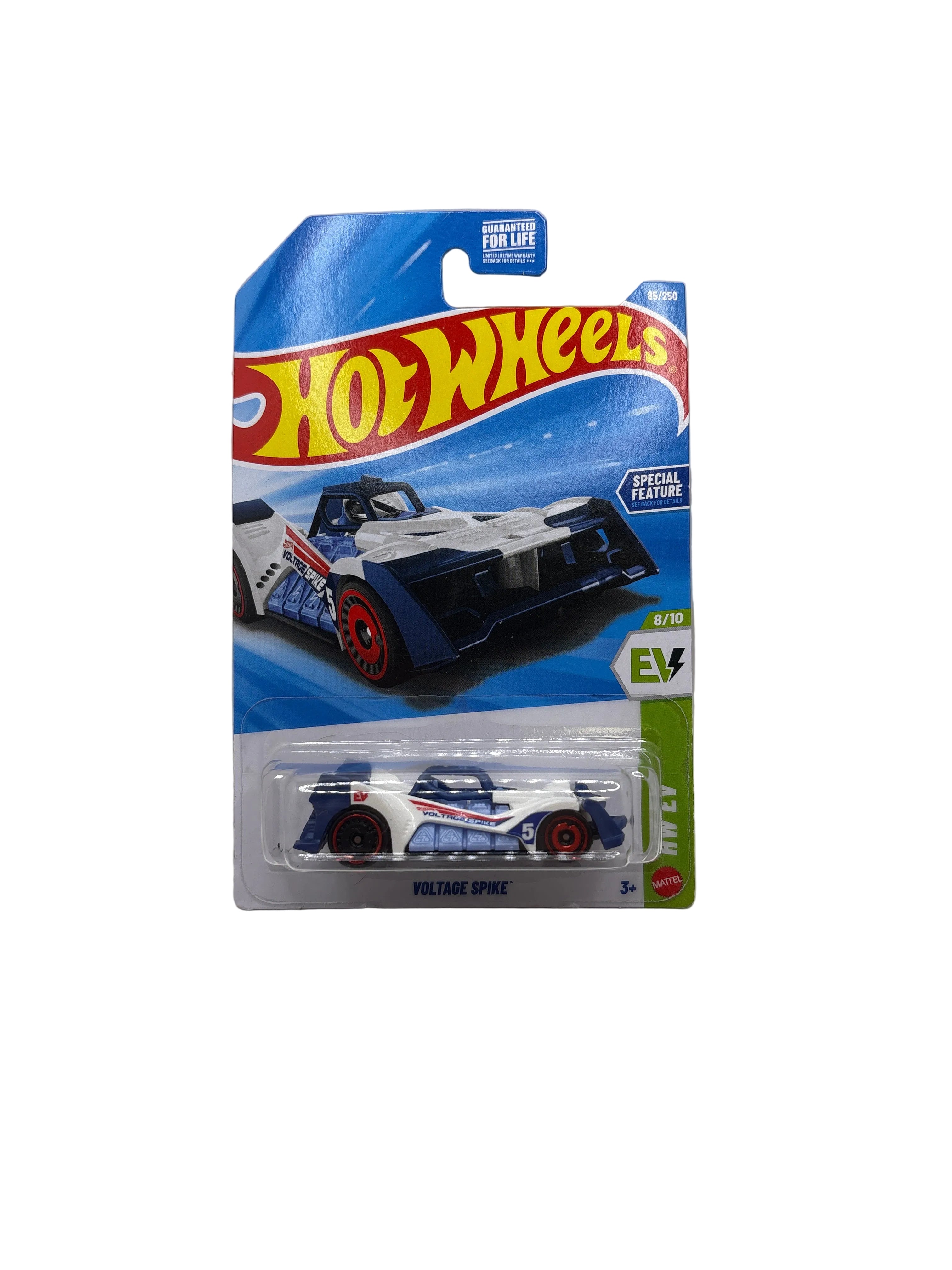 Hot Wheels Voltage Spike Diecast white