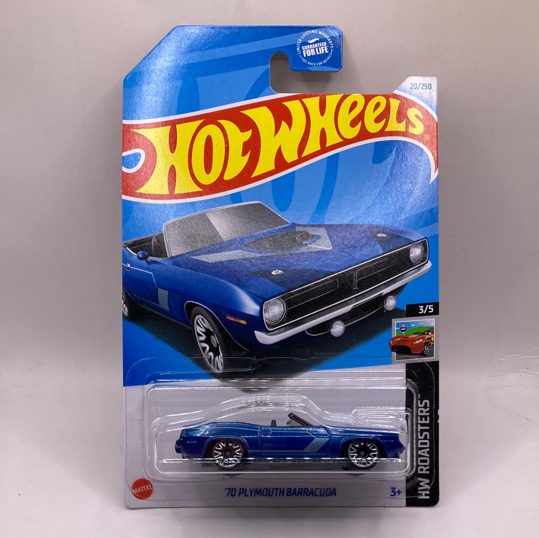 Hot Wheels 70 Plymouth Barracuda Diecast