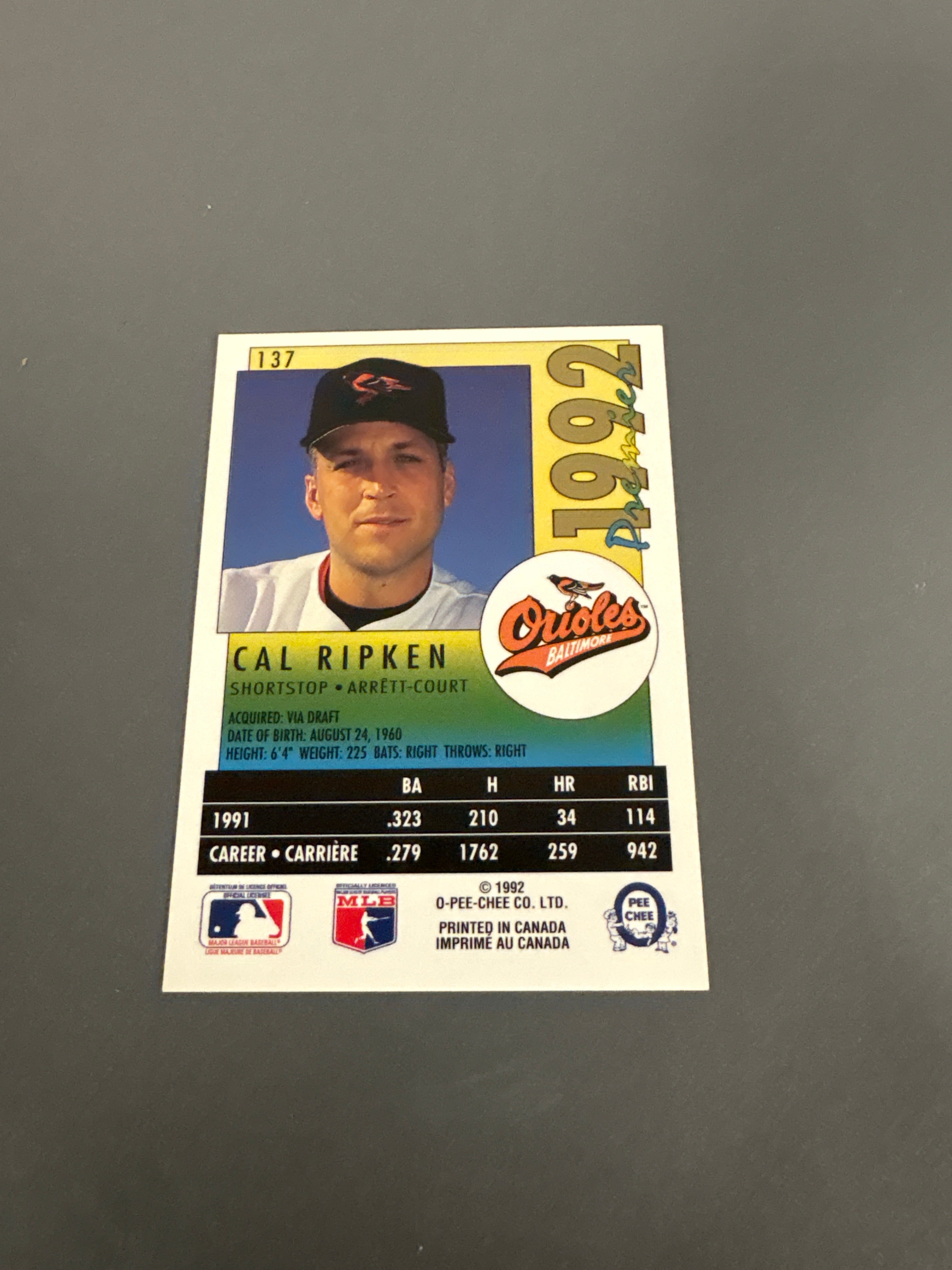 Premier Cal Ripken