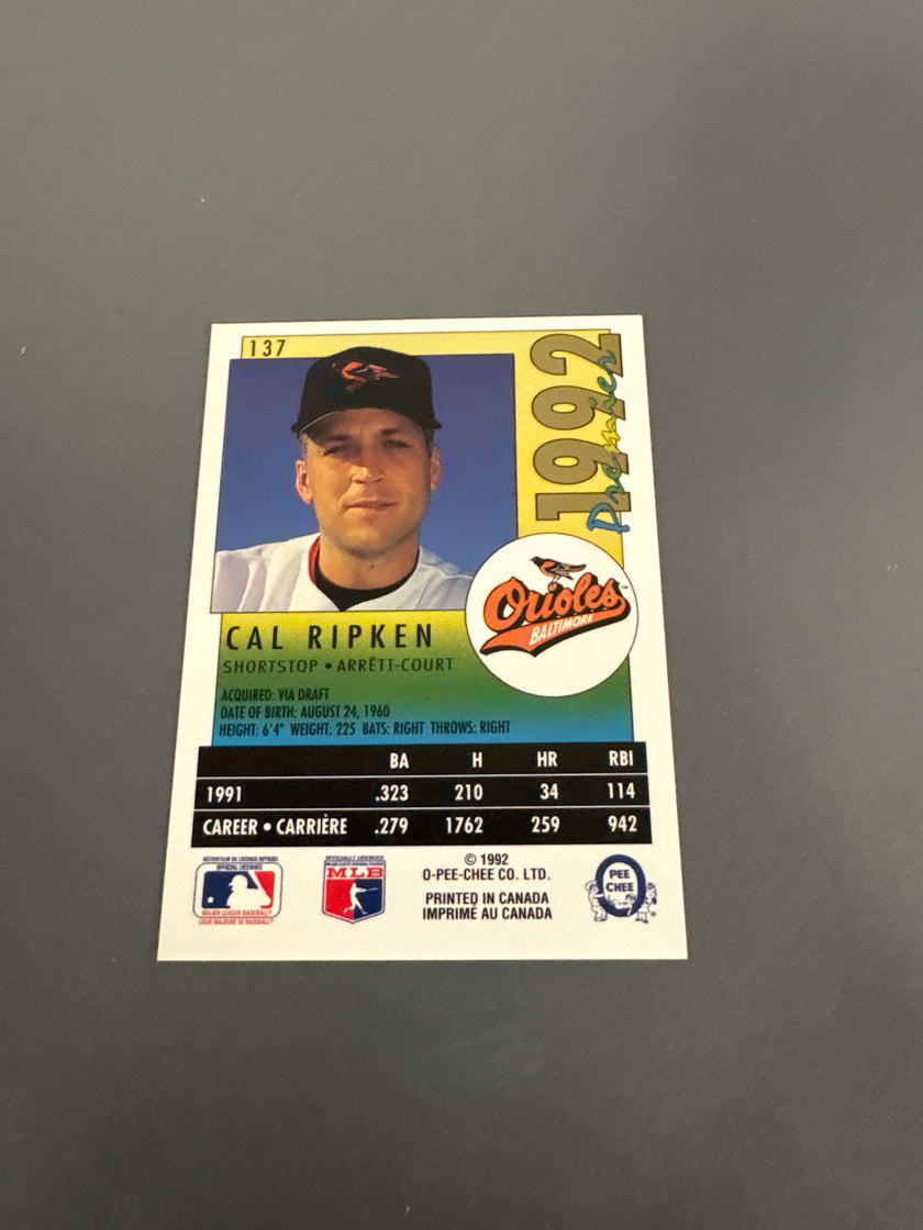 Premier Cal Ripken