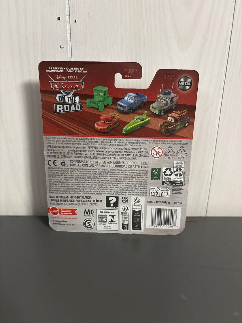 Disney Pixar Cars Road Trip Lightning McQueen Diecast red