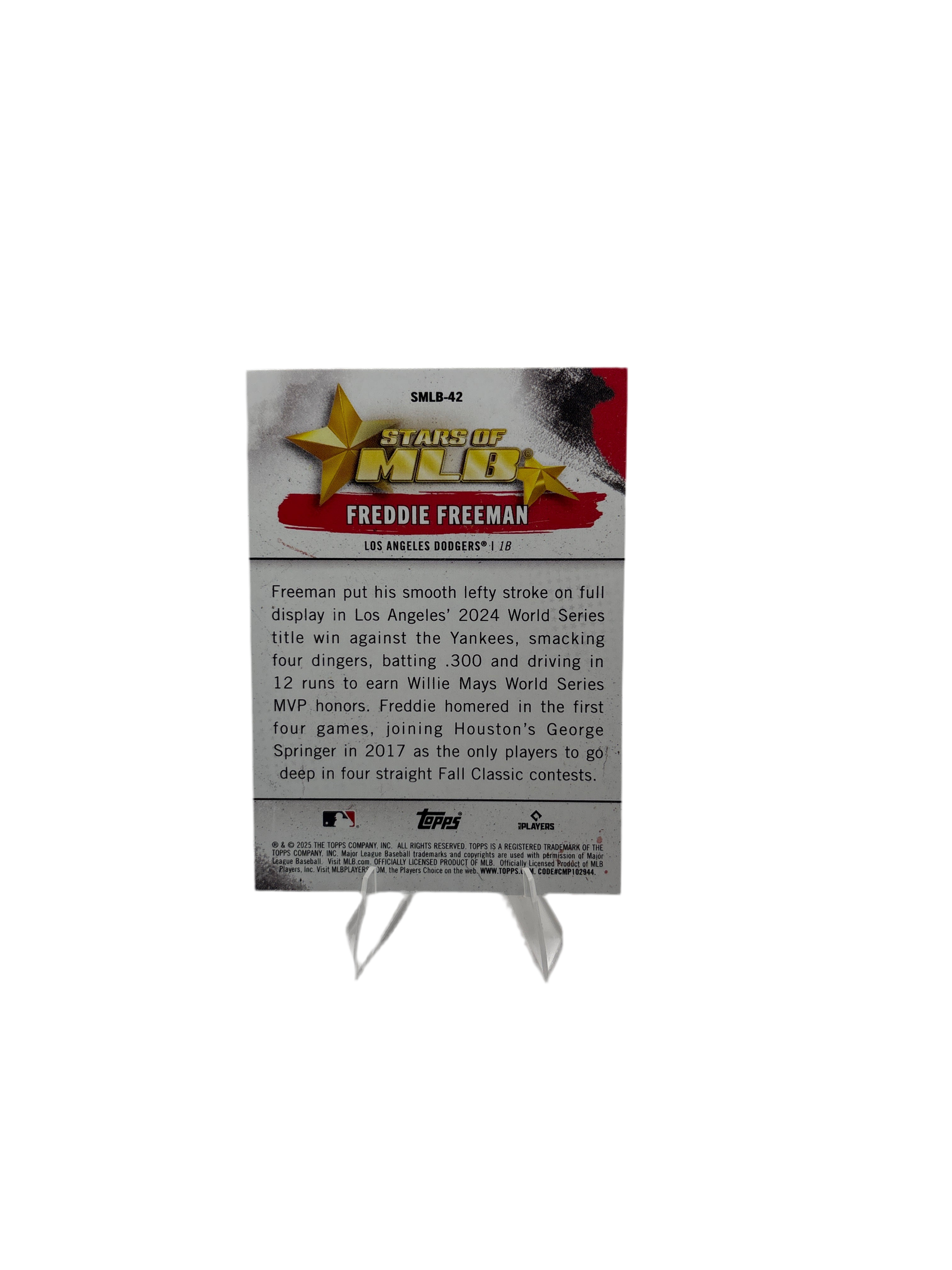 Topps Freddie Freeman