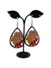 Fall leaf earrings